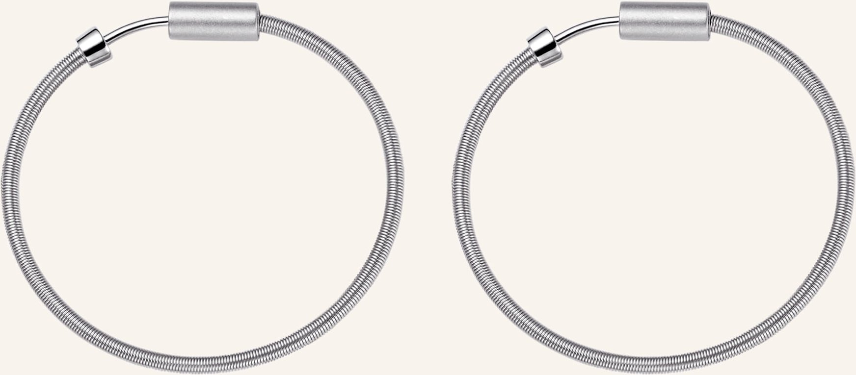 Niessing Creolen Colette silber