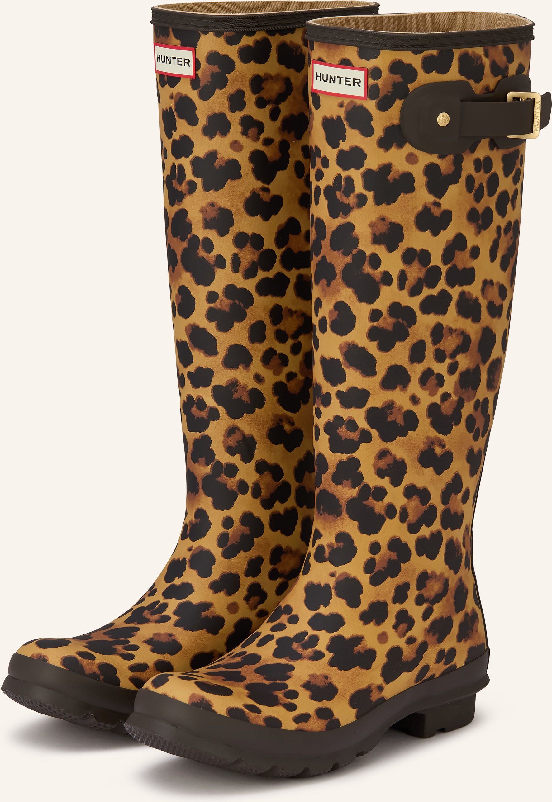 Thumbnail - Hunter Gummistiefel Original Tall braun