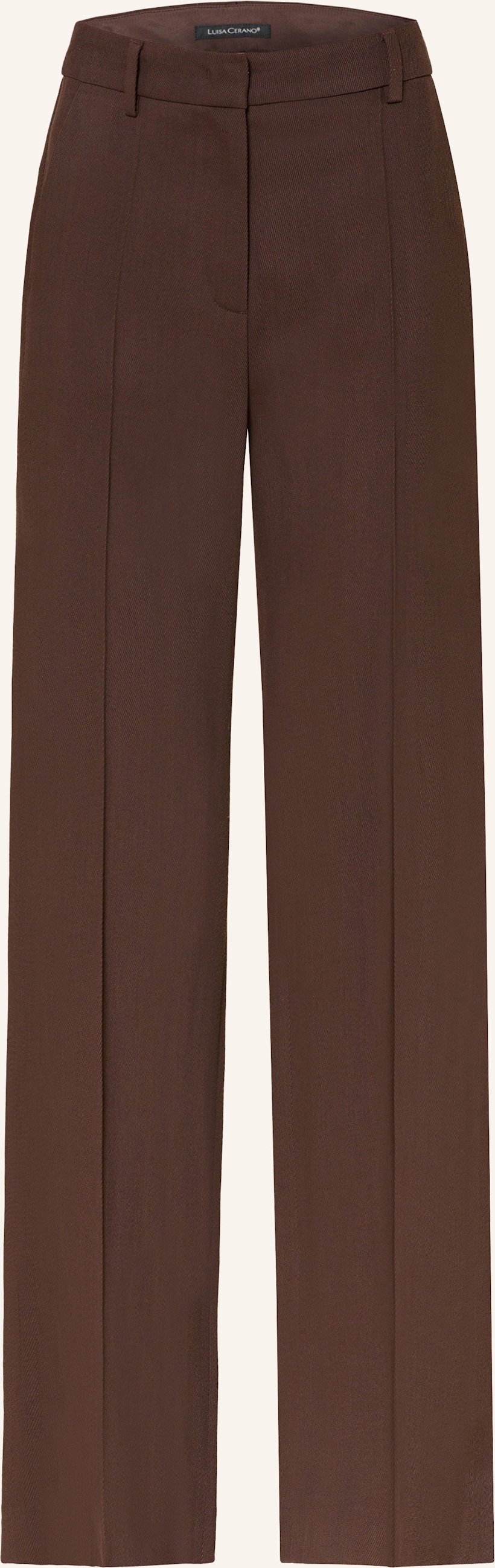 Luisa Cerano Marlenehose braun