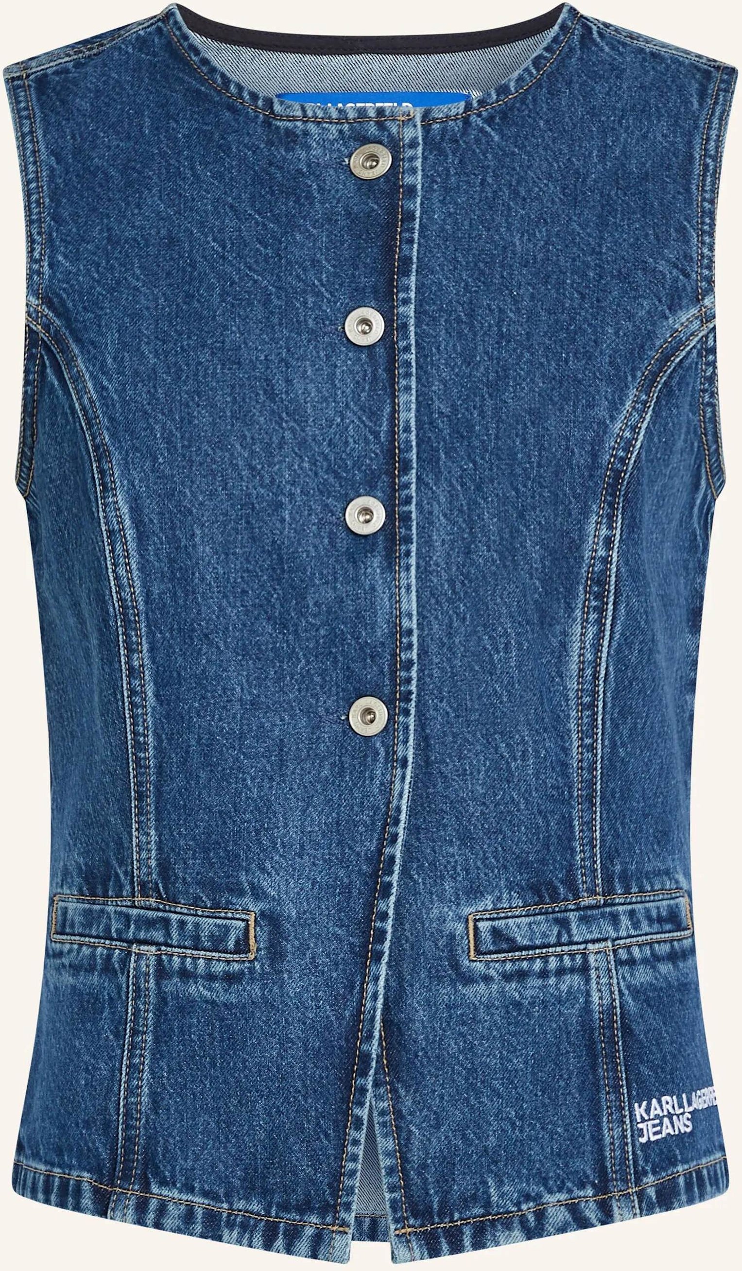 Karl Lagerfeld Jeans Jacke blau
