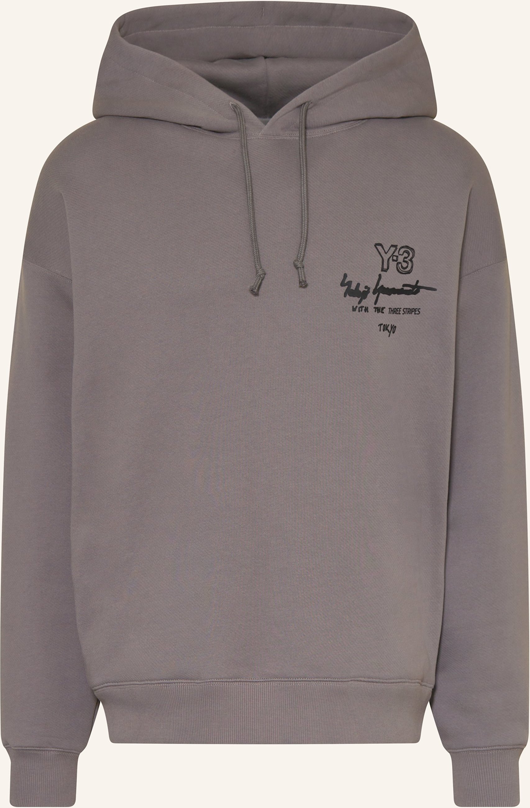 Y-3 Hoodie Graphic Ft grau
