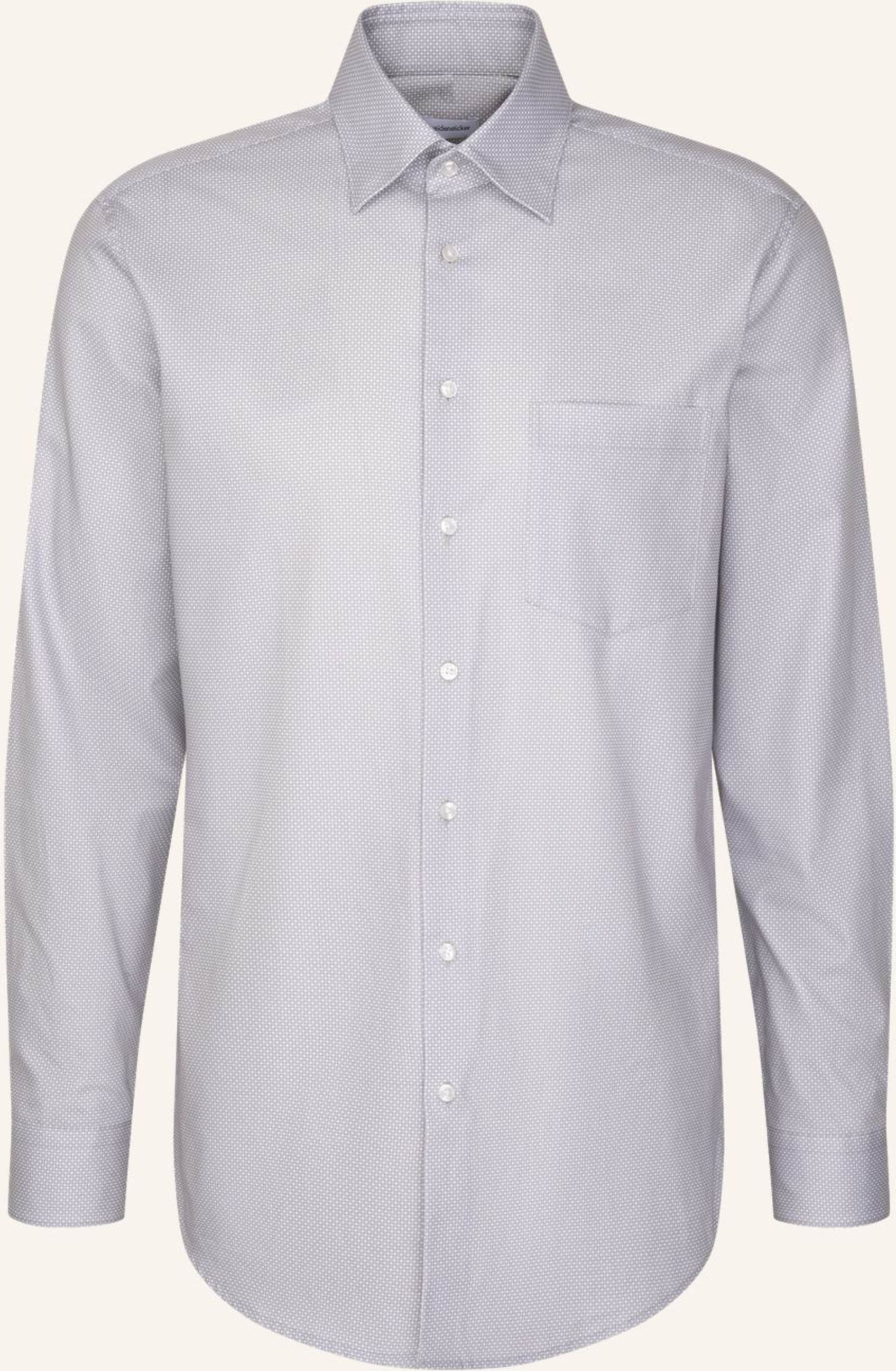 Thumbnail - Seidensticker Business Hemd Regular Fit grau