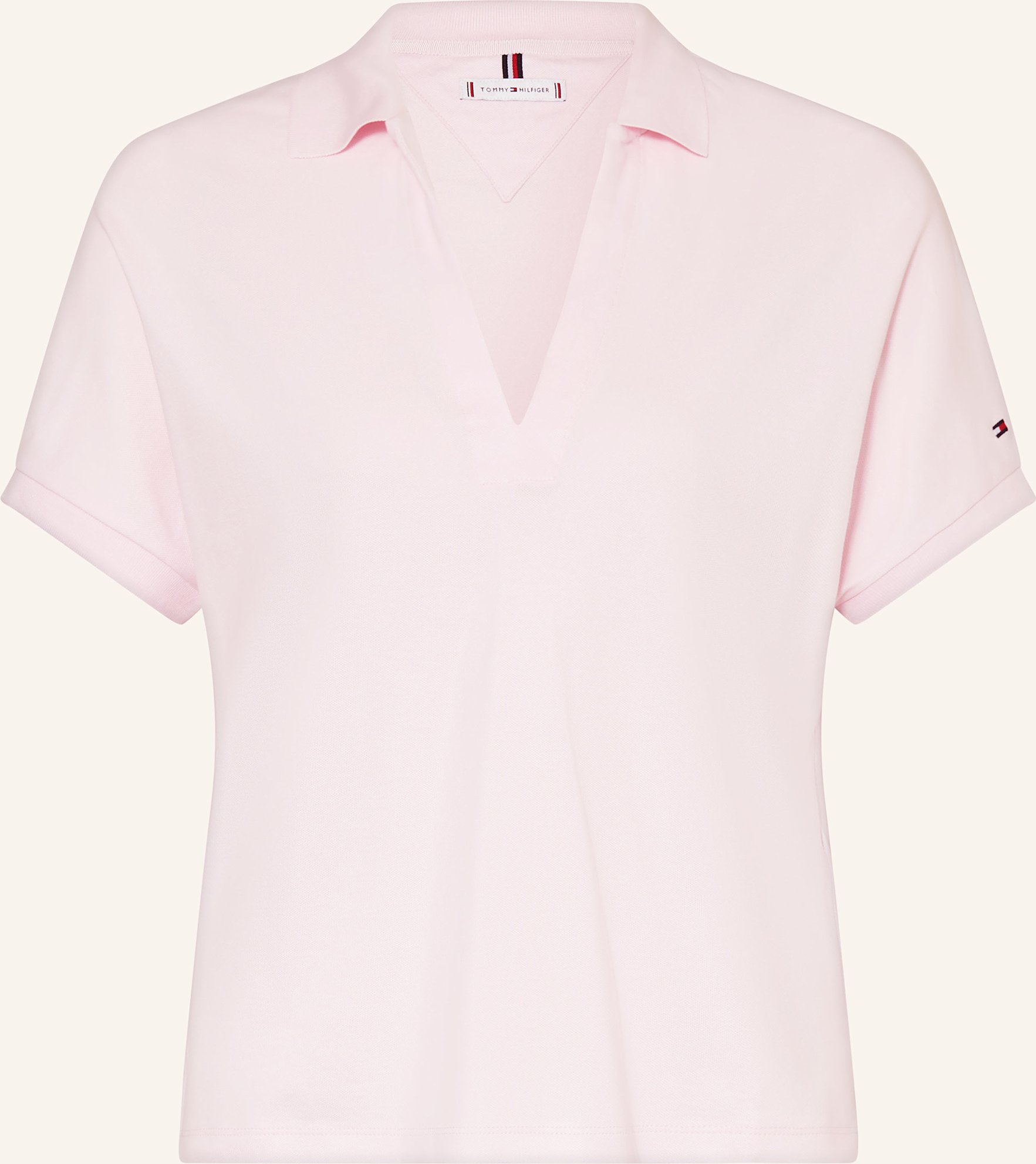 Tommy Hilfiger Piqué-Poloshirt rosa