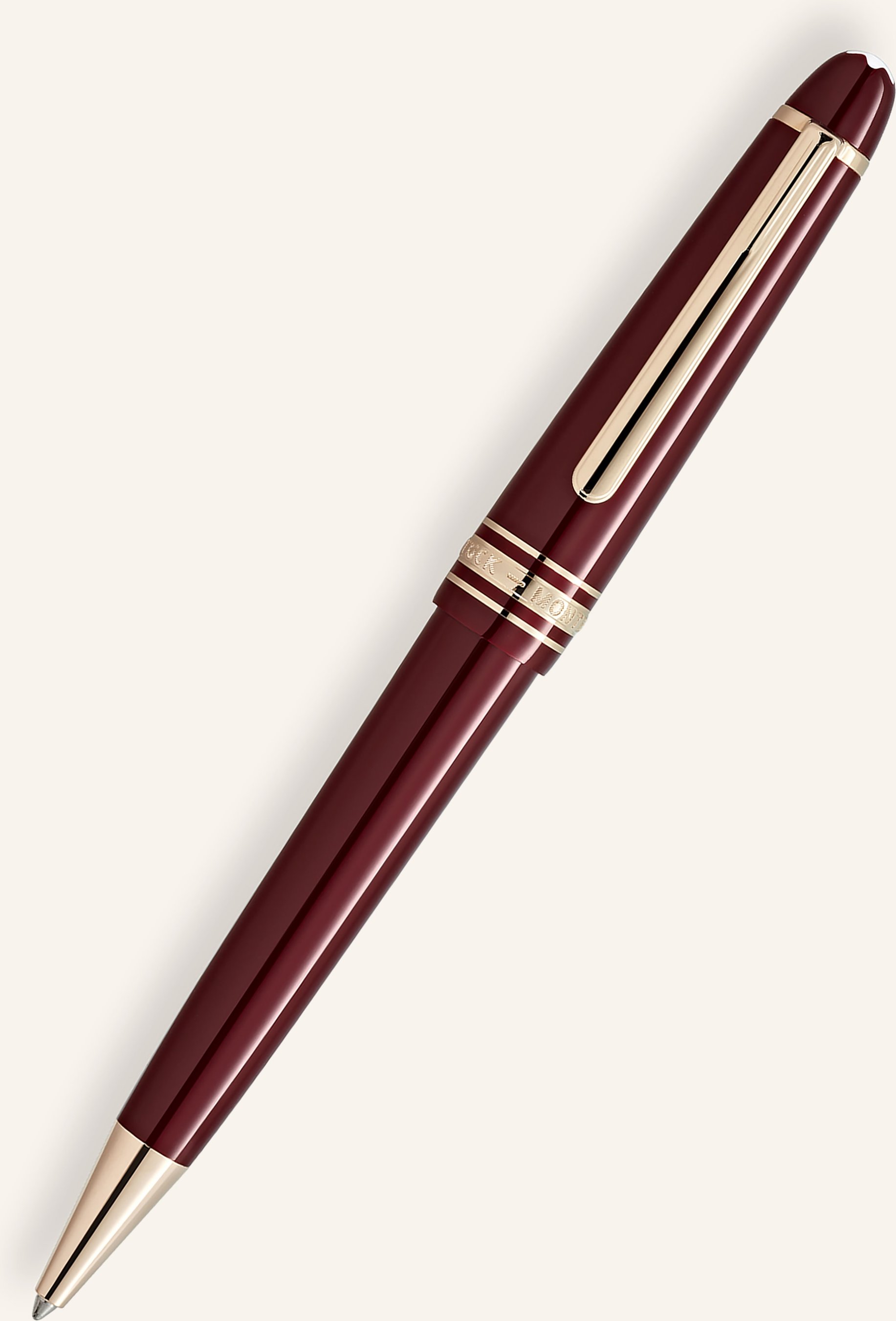 Montblanc Kugelschreiber Meisterstück Midsize rot