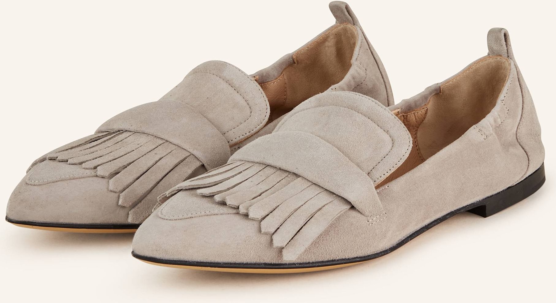 Pomme D'or Penny-Loafer Grace grau