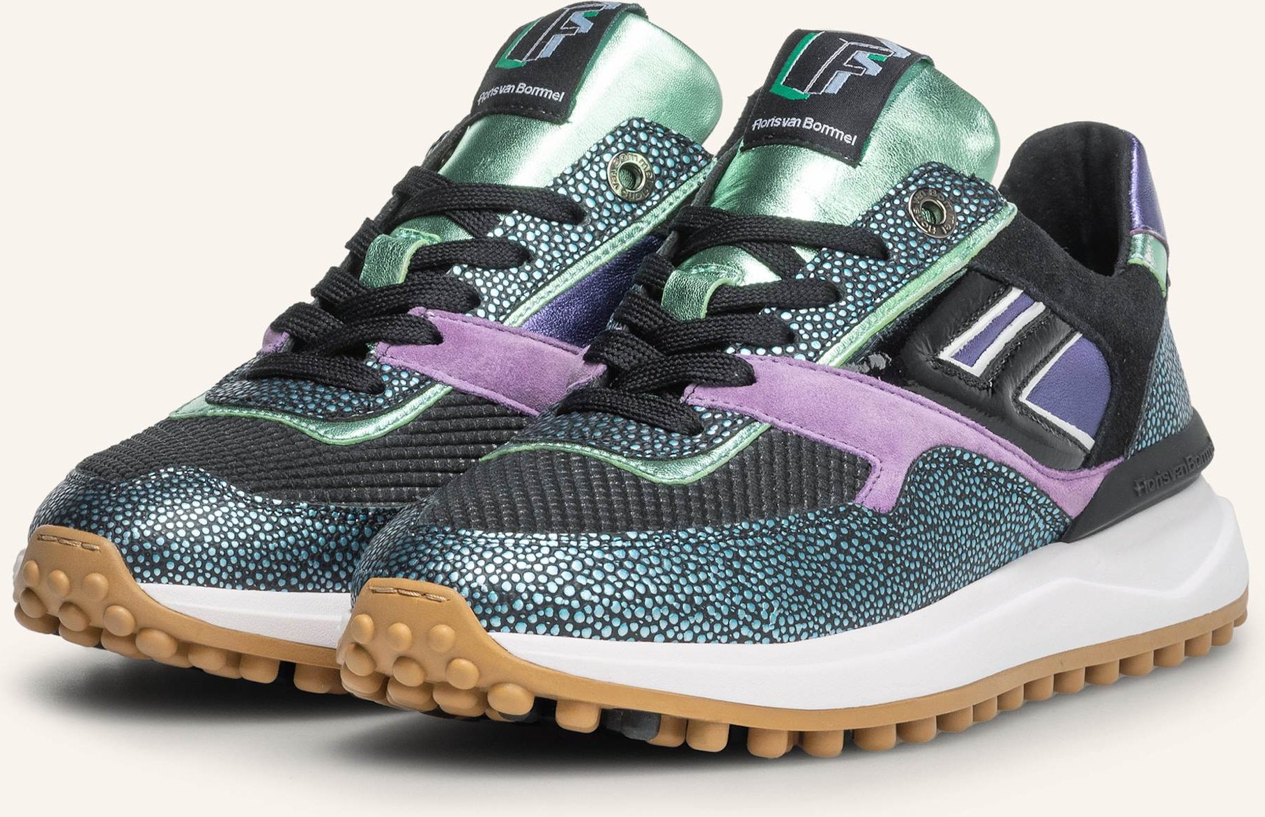 Floris Van Bommel Sneaker Noppi 36 blau