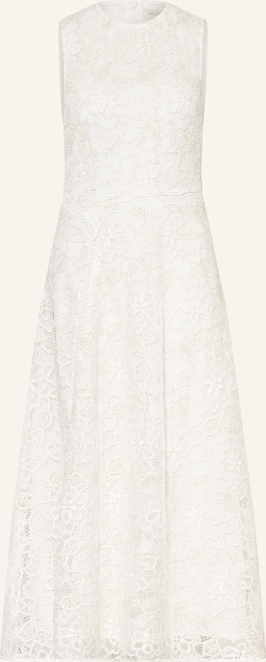 Thumbnail - Ted Baker Spitzenkleid Darlei weiss
