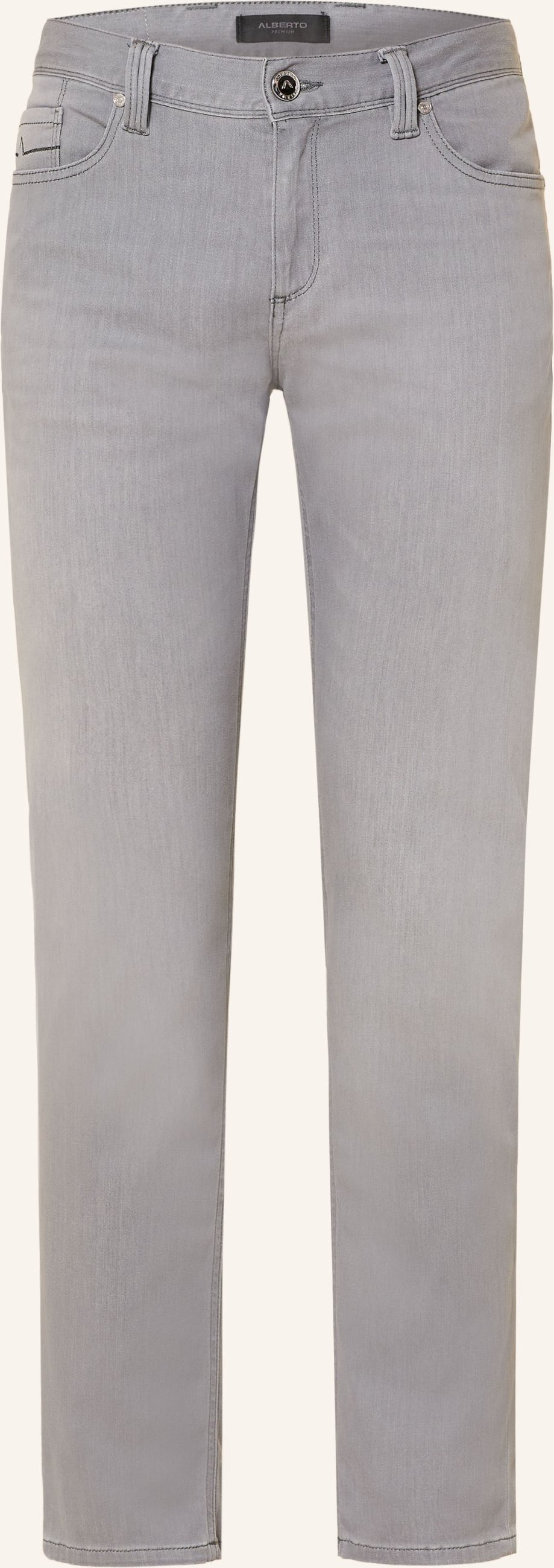 Alberto Hose Pipe Regular Fit grau