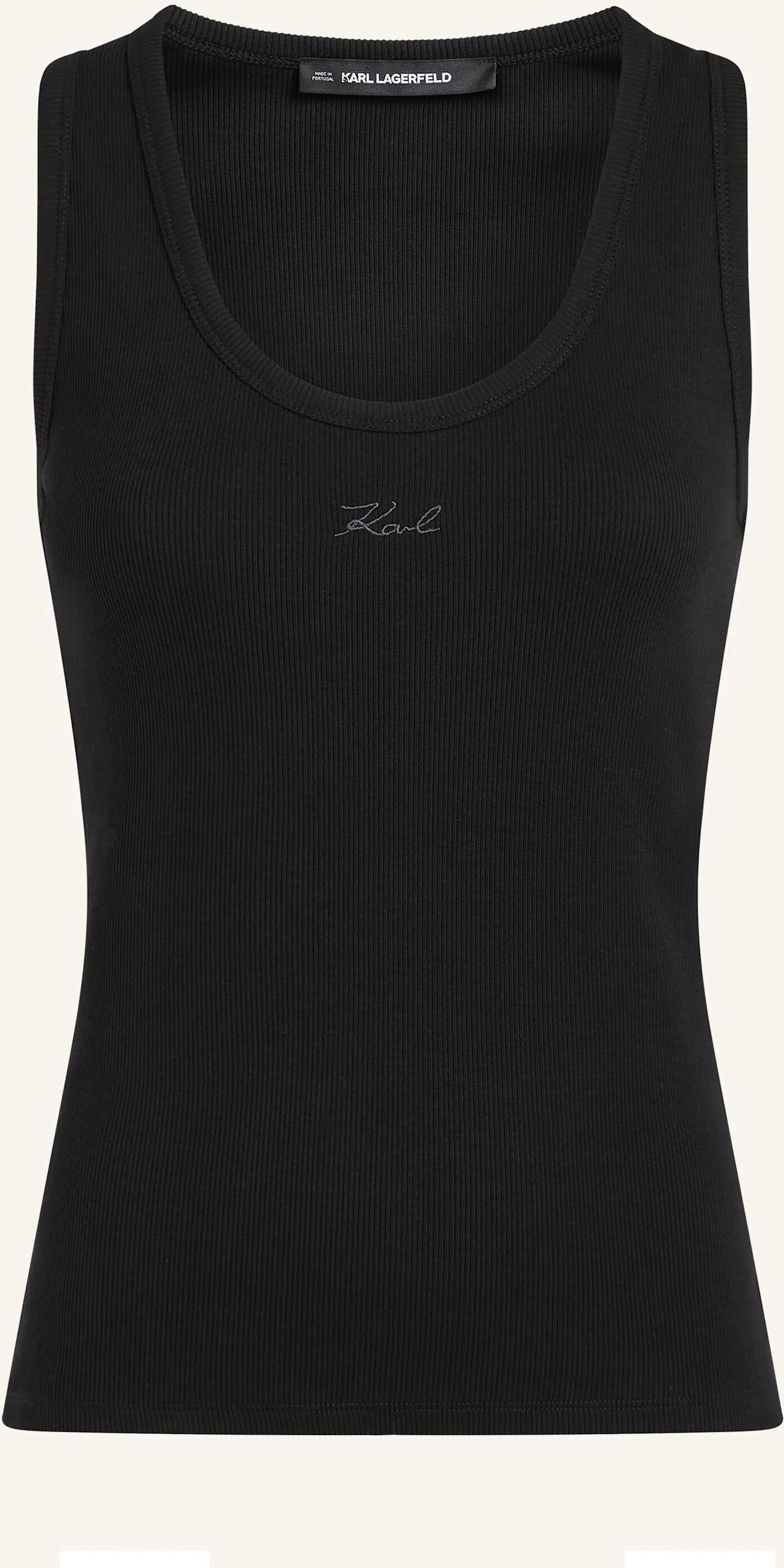 Karl Lagerfeld Unterhemd schwarz