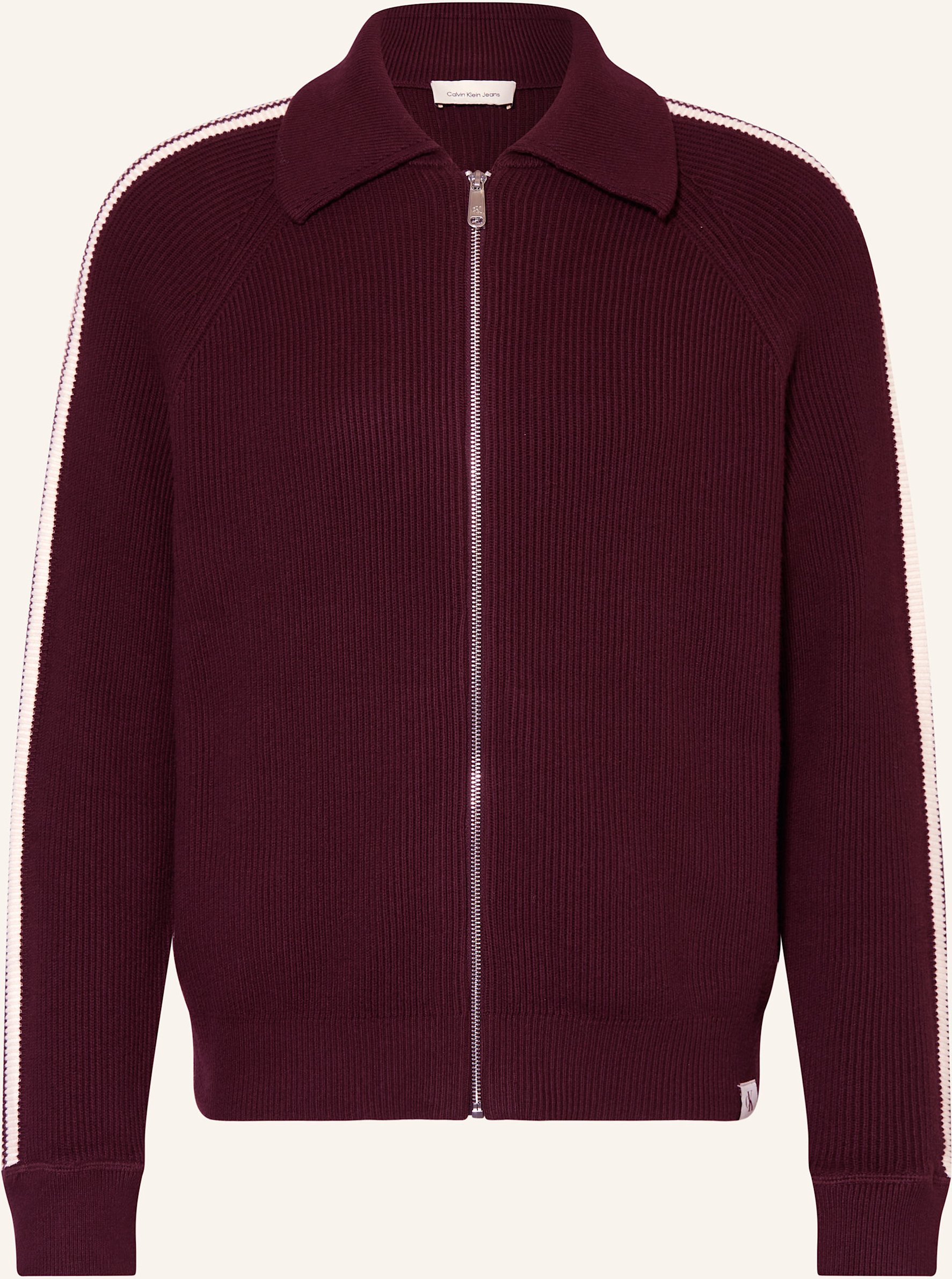 Calvin Klein Jeans Strickjacke braun