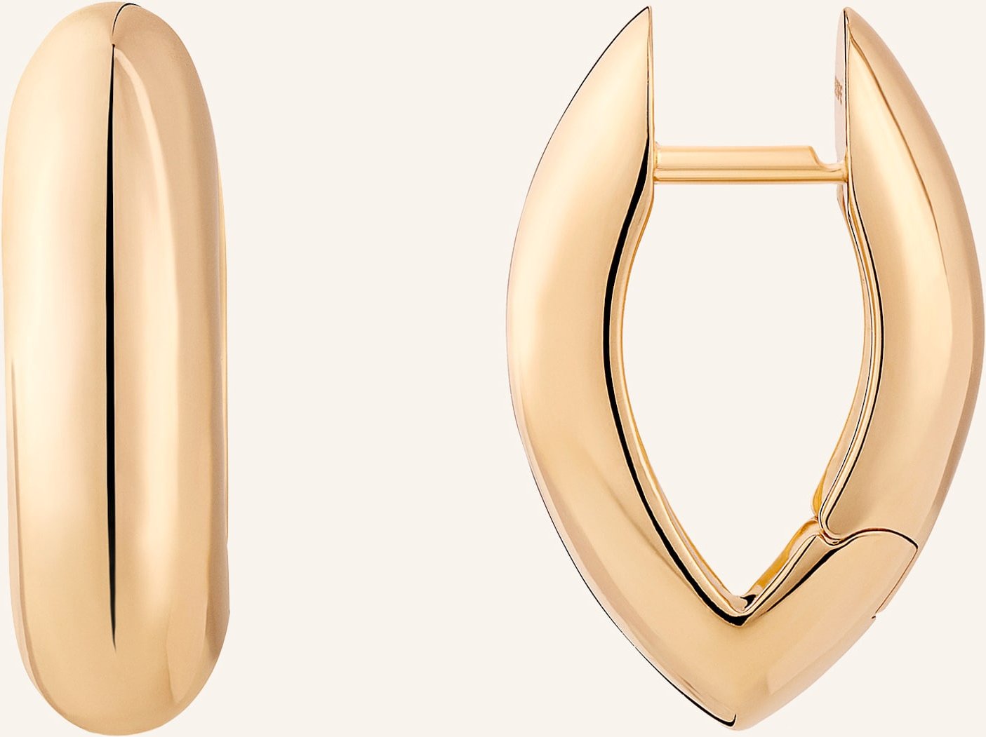 Wempe Fine Jewelry Creole Basics gold