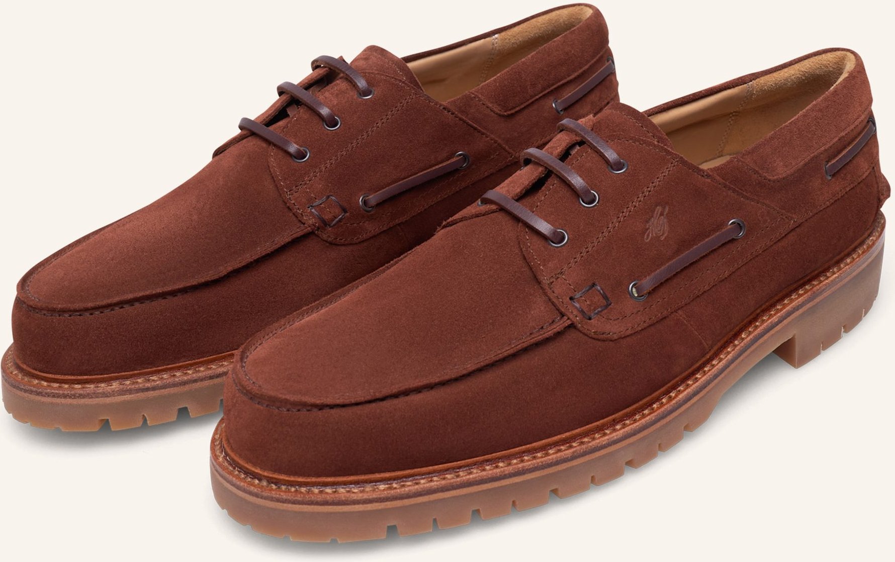 Heinrich Dinkelacker Bootsschuh Miami Plain V braun