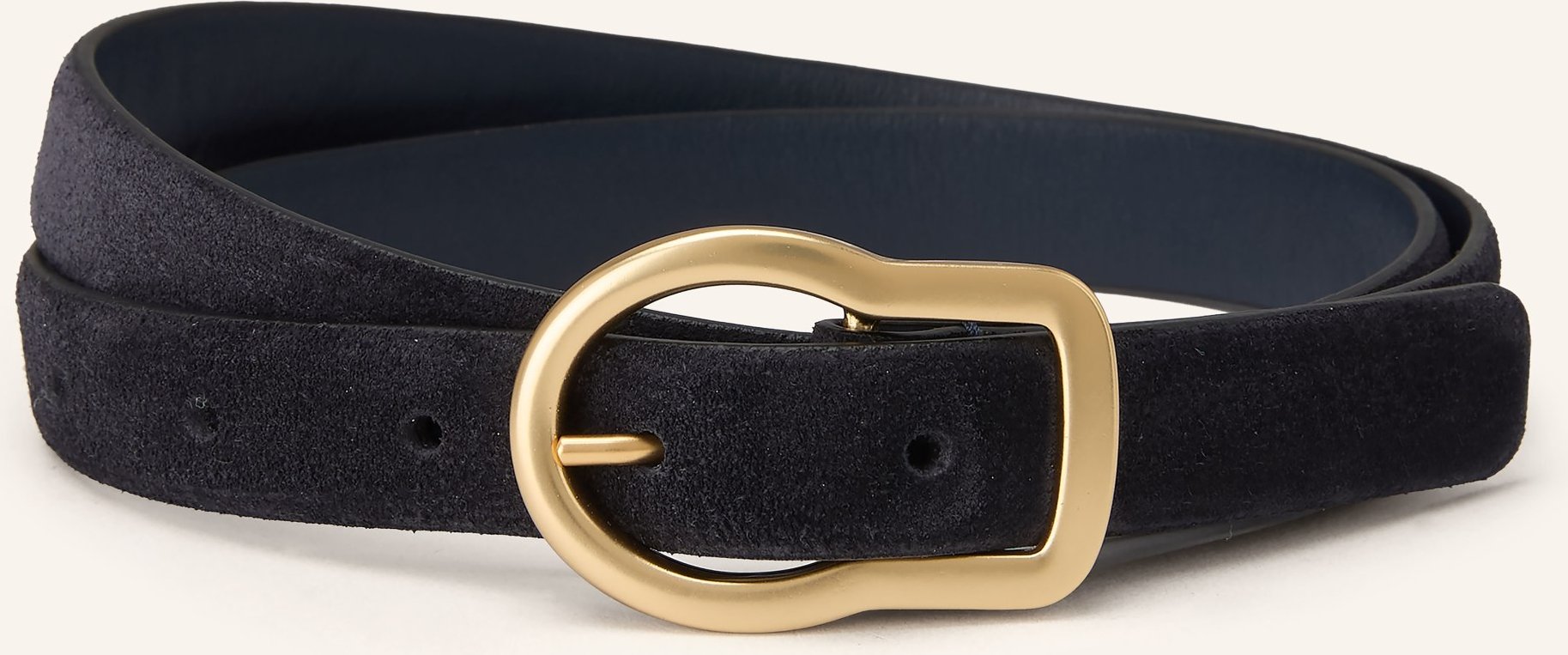 Dorothee Schumacher Ledergürtel Suede Sensation blau