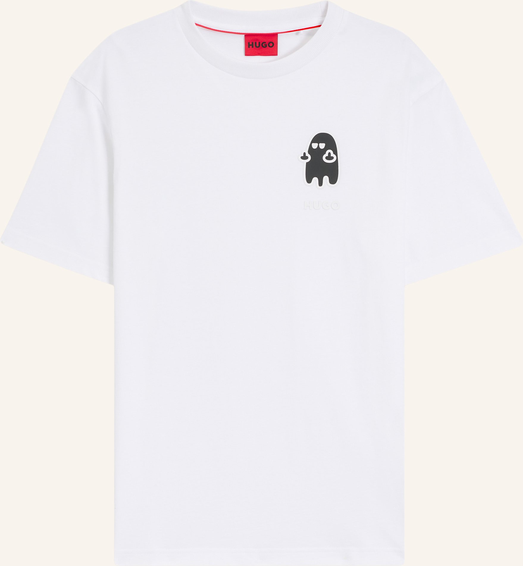 Hugo T-Shirt Dicatiko Relaxed Fit weiss