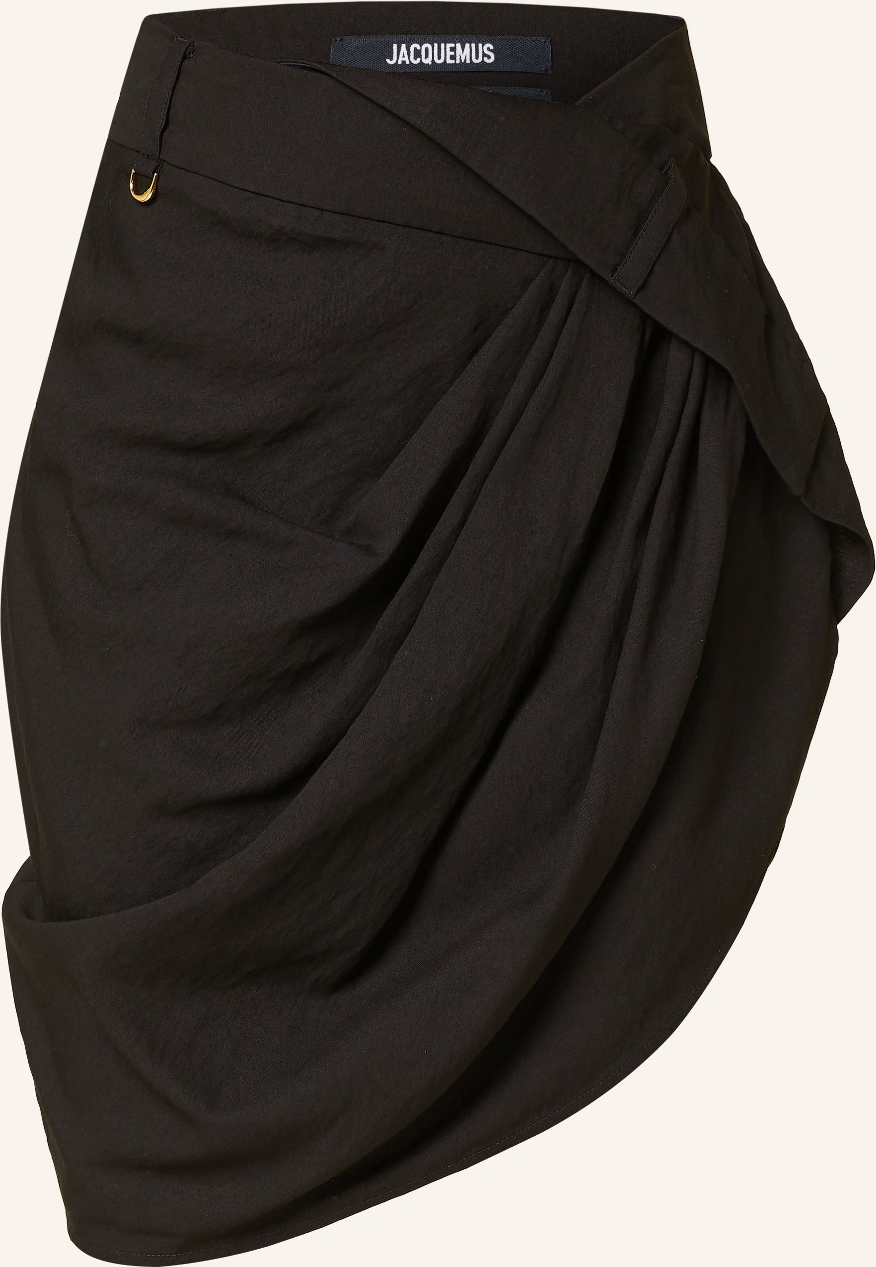 Jacquemus Rock La Mini Jupe Saudade schwarz