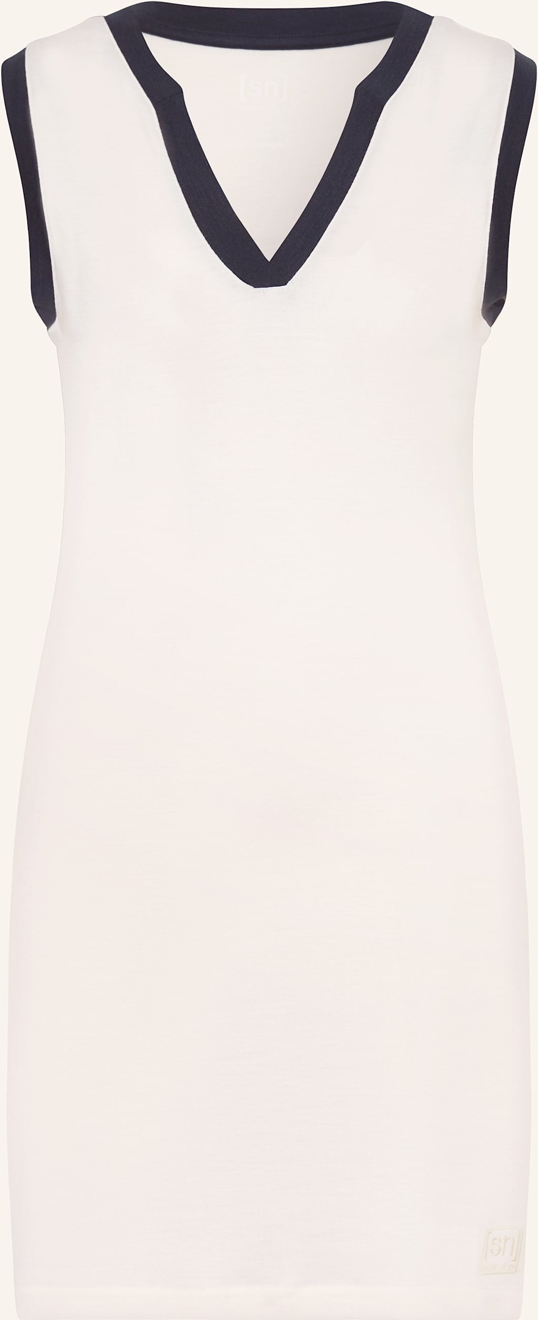 Thumbnail - Super.Natural Outdoor-Kleid Ory Bio Mit Merinowolle weiss