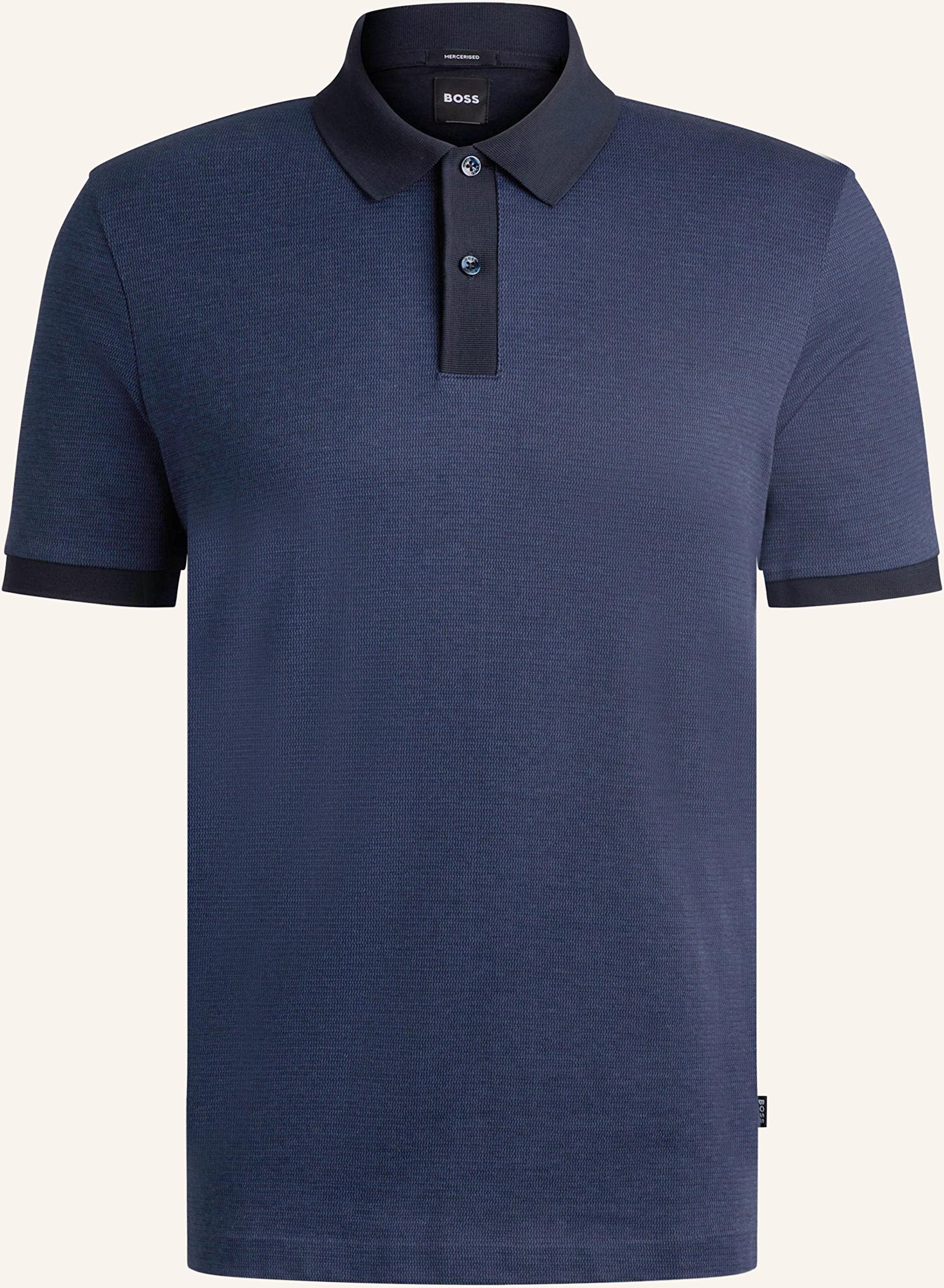 Boss Jersey-Poloshirt Parlay blau