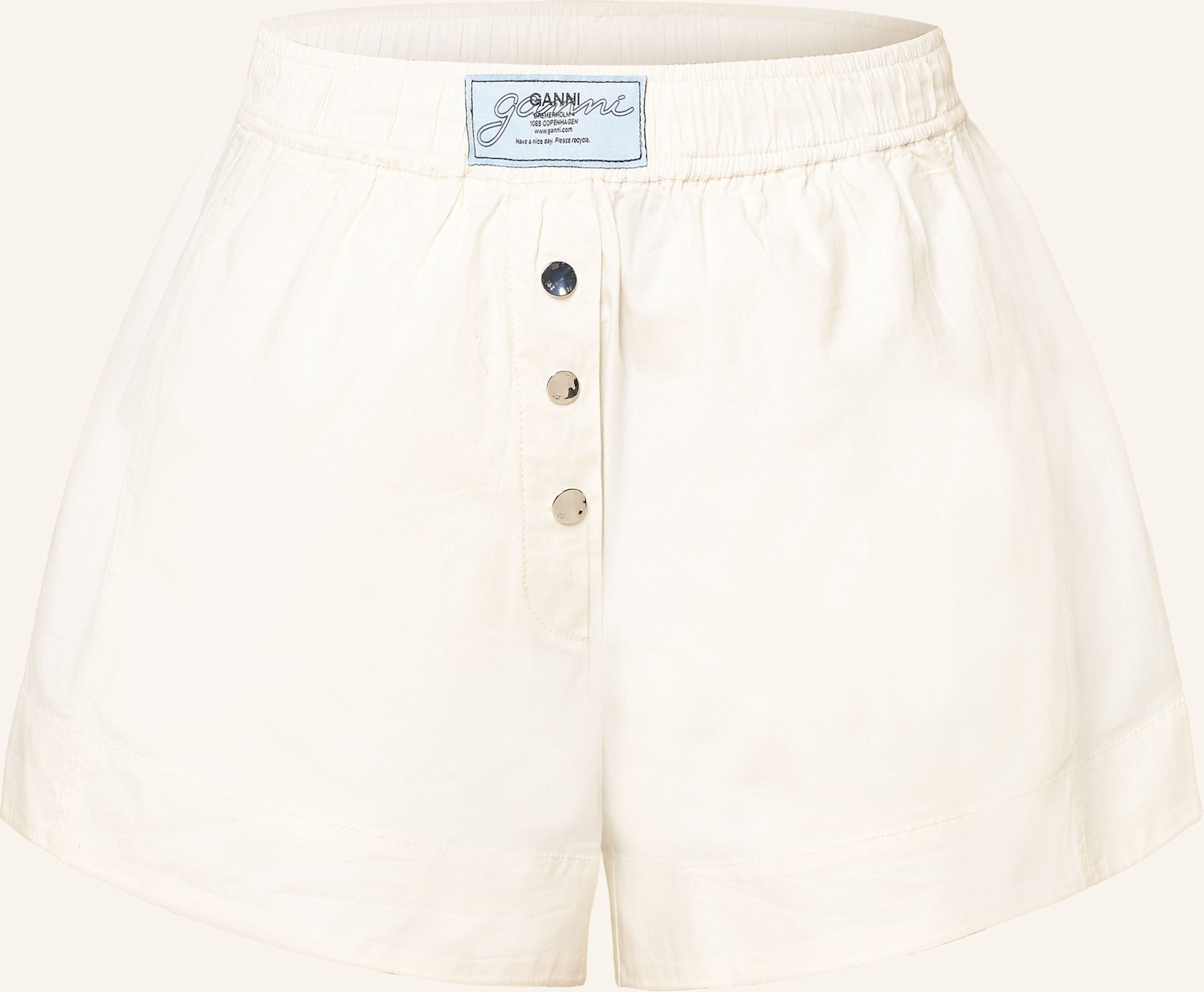 Ganni Shorts weiss