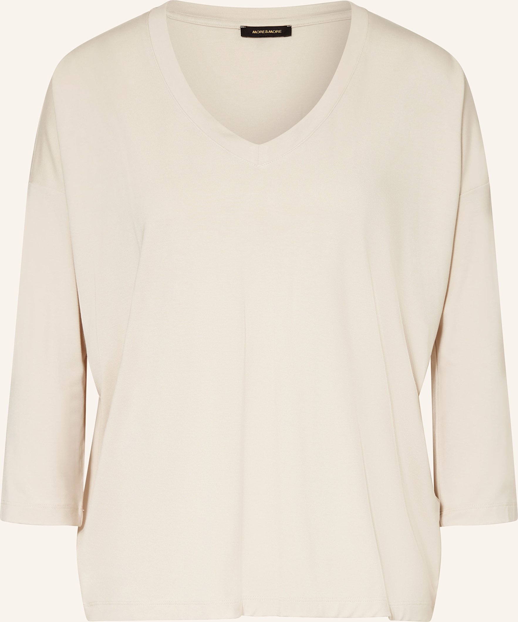 More & More Longsleeve Mit 3/4-Arm beige