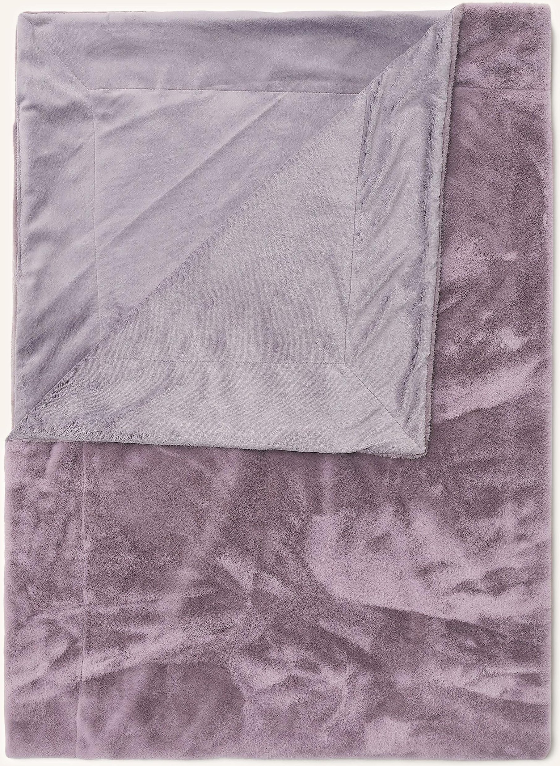 Essenza Kunstfell-Plaid Furry lila