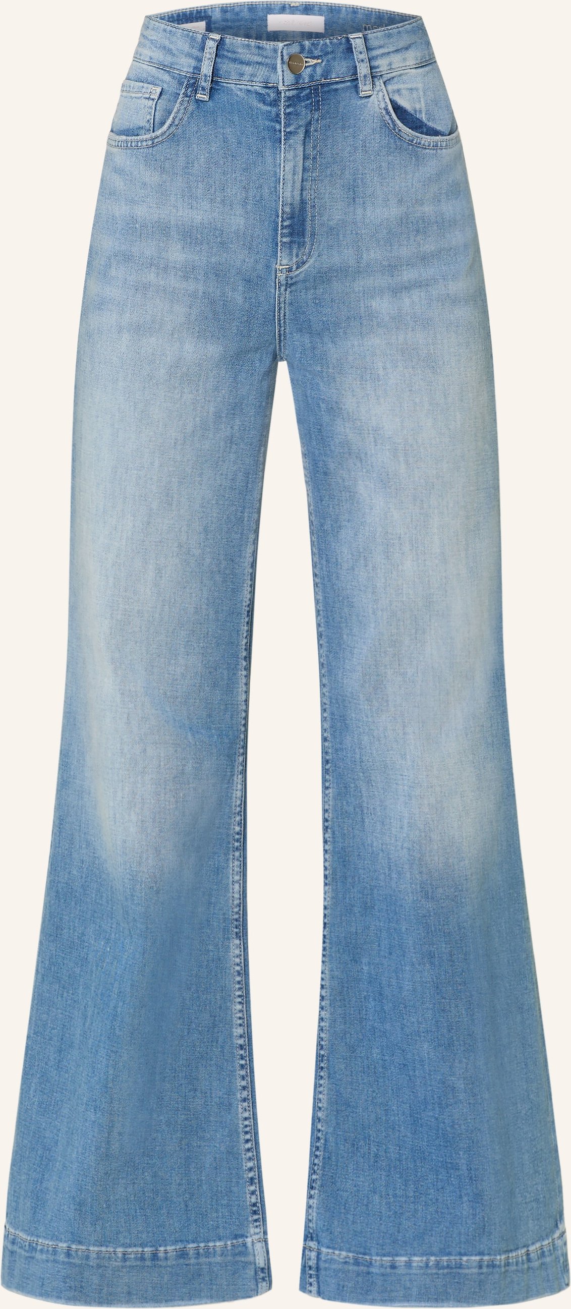 Rich & Royal Wide Leg Jeans blau