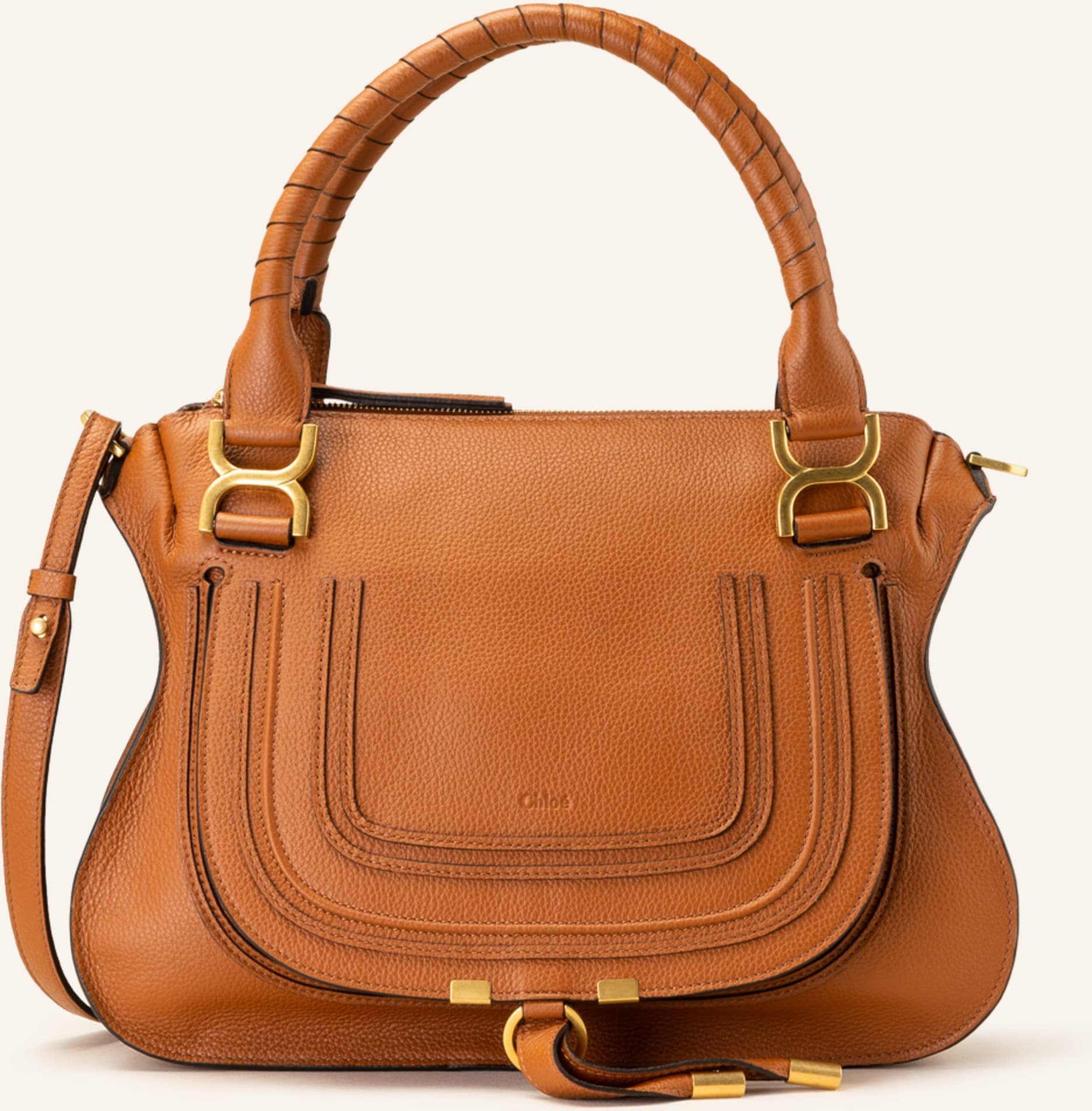 Chloé Handtasche Marcie braun