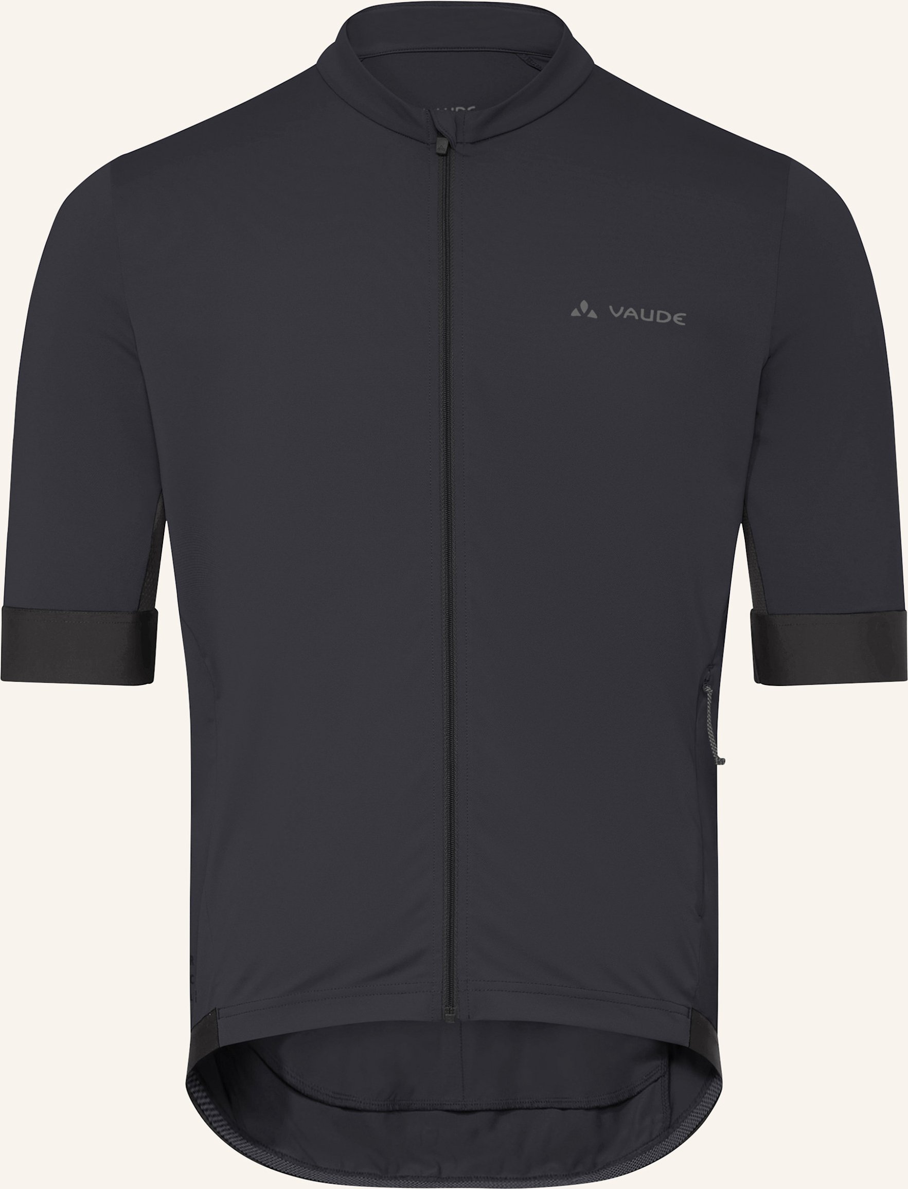 Vaude Radtrikot M Kuro Fz Tricot Ii schwarz