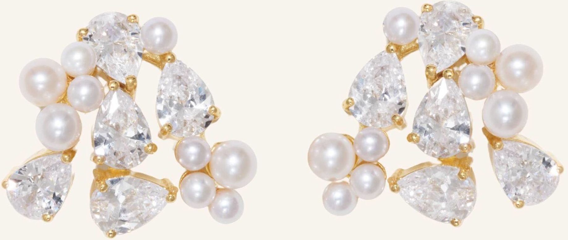 Completedworks Ohrhänger The Breaths We Dare To Take By Glambou gold