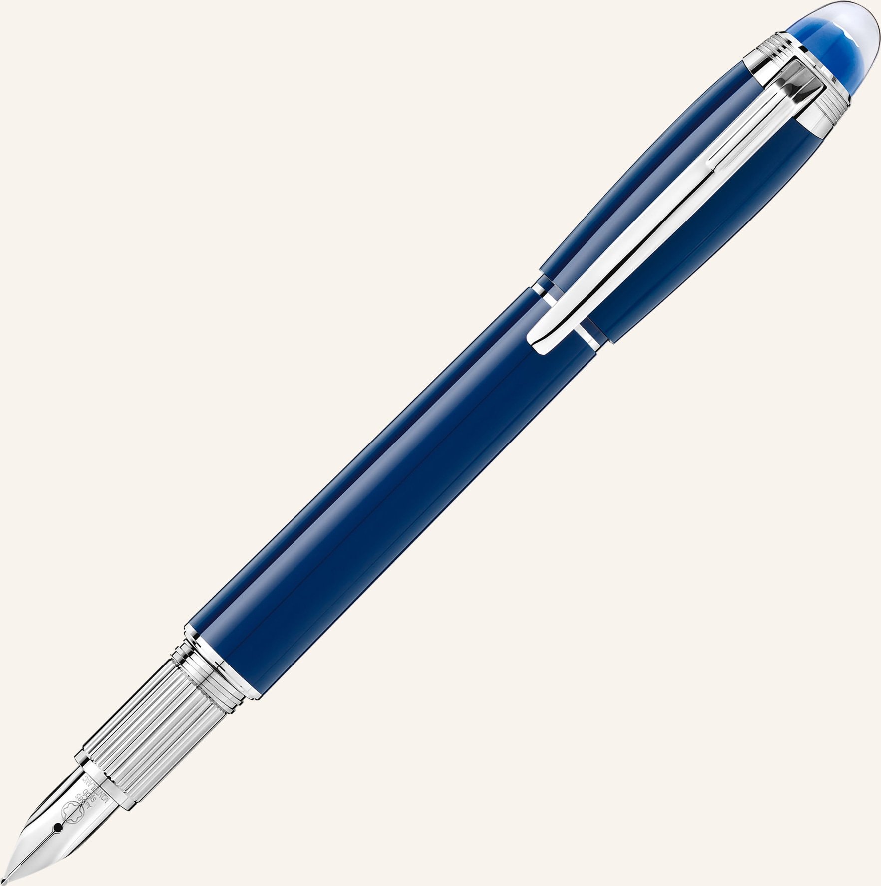 Montblanc Füllfederhalter Starwalkter Blue Planet Precious Resin blau