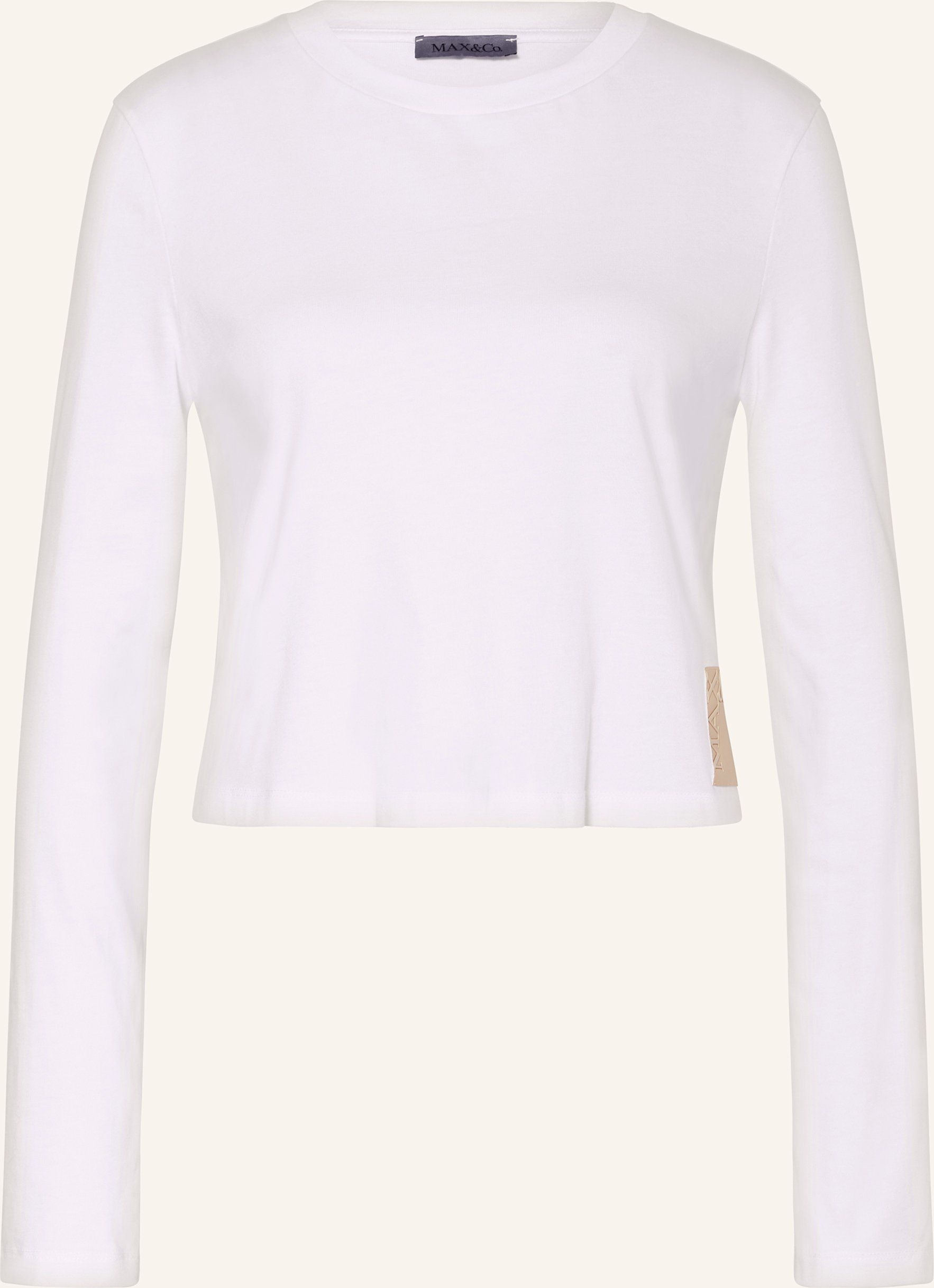 Max & Co. Longsleeve Mcoelleni weiss
