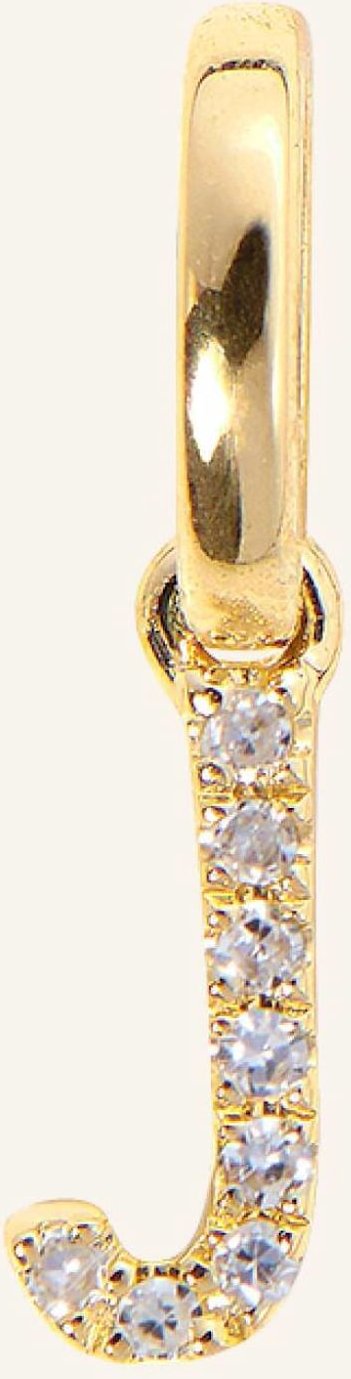Juuls & Karats J Buchstabe Charm 00j By Glambou gold
