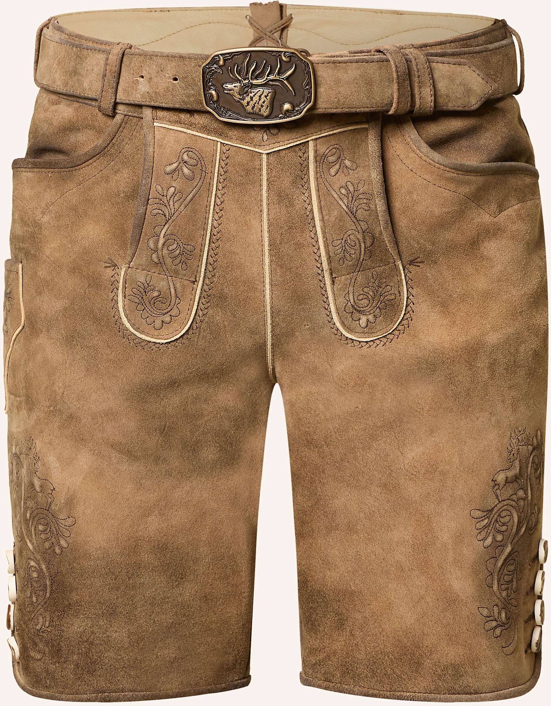 Spieth & Wensky Trachten-Lederhose Everest braun