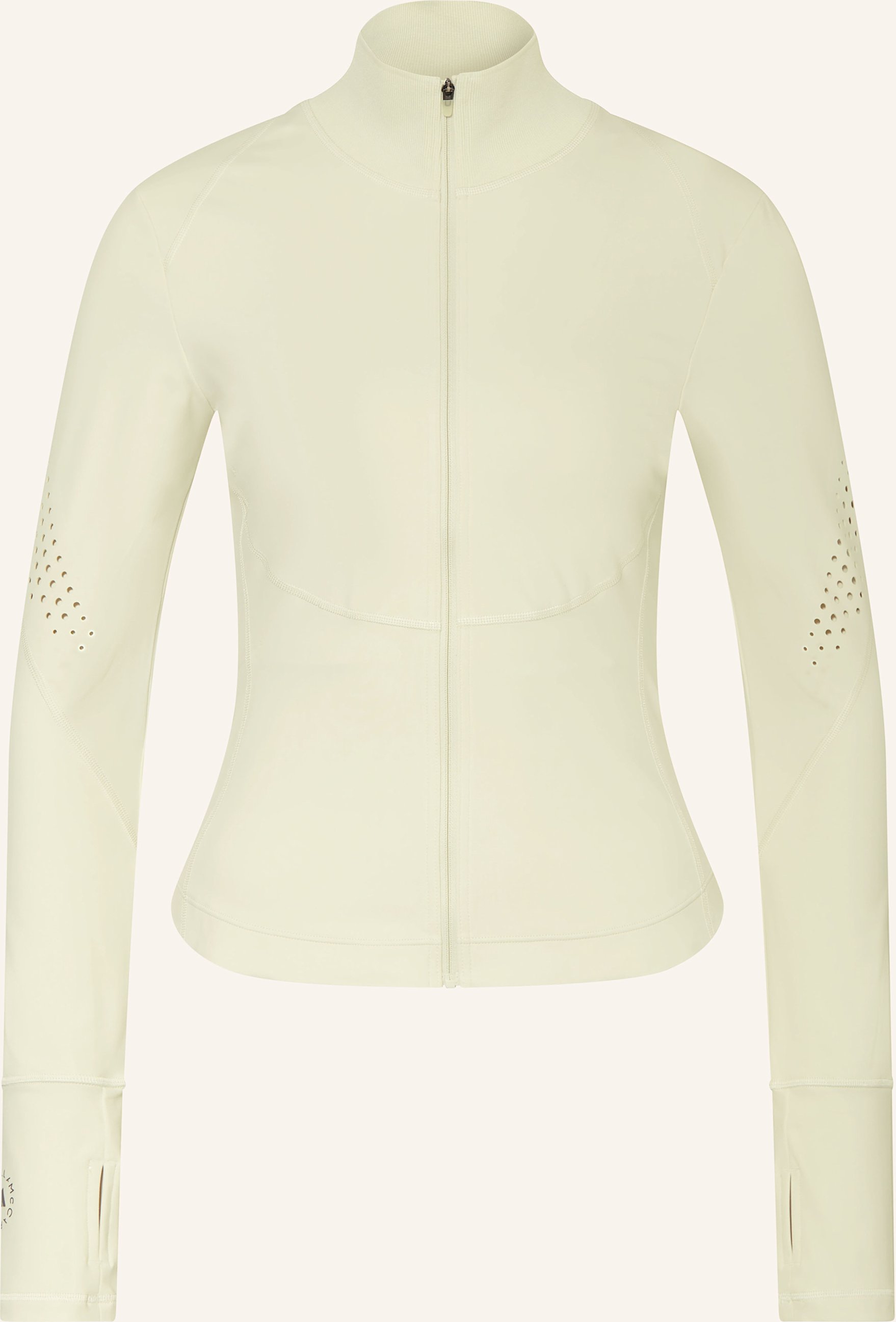 Adidas By Stella Mccartney Midlayer-Jacke Adidas By Stella Mccartney Training beige