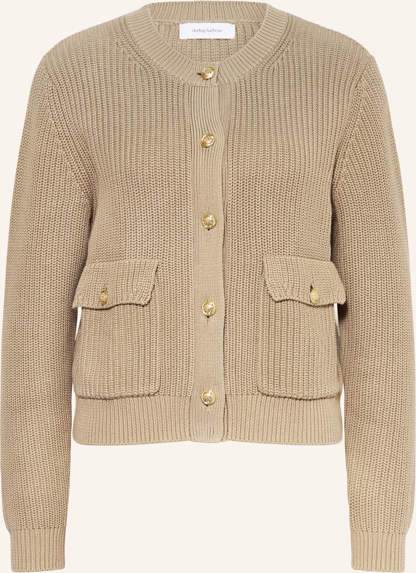Darling Harbour Strickjacke beige