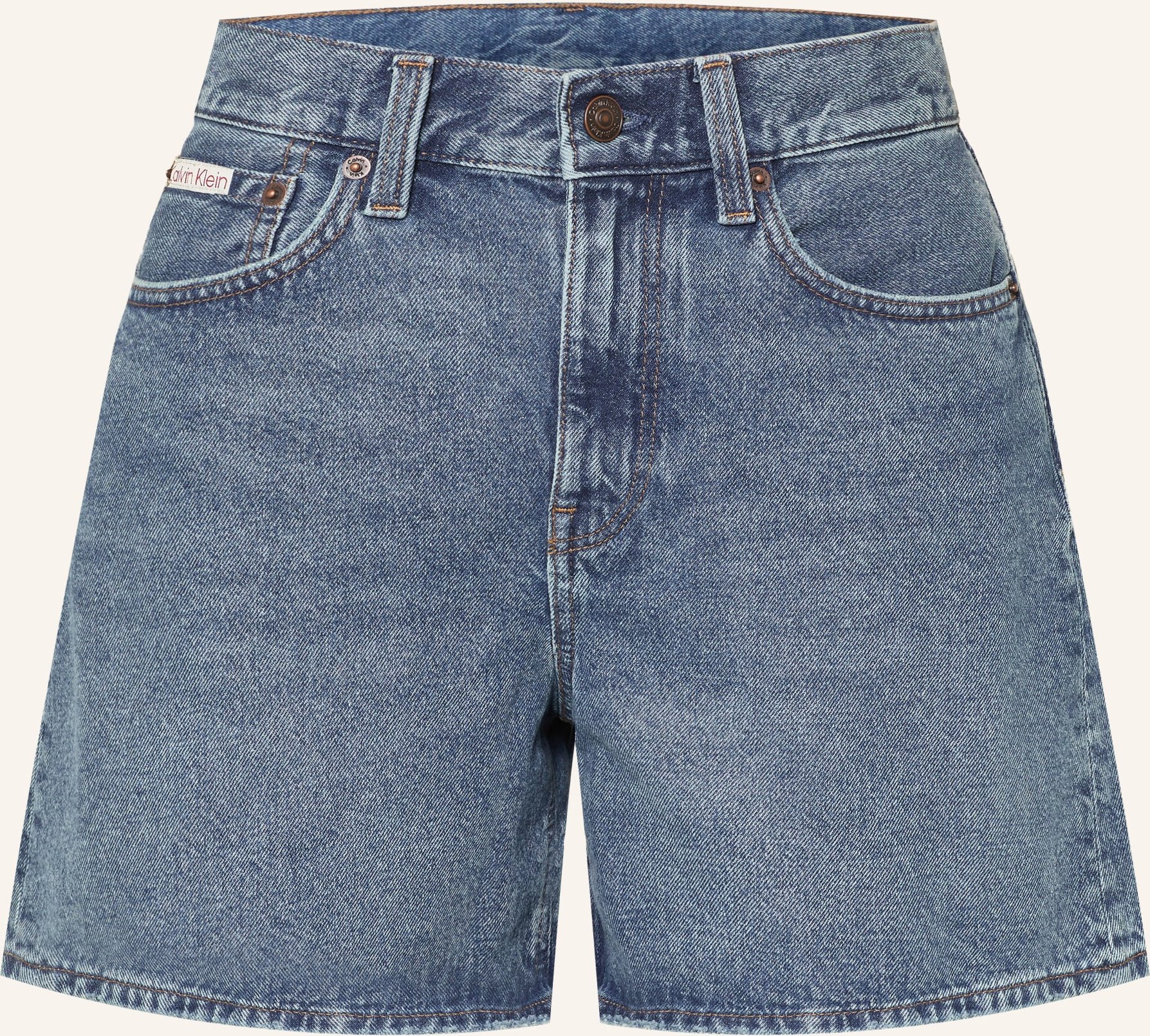 Thumbnail - Calvin Klein Jeans Jeansshorts blau