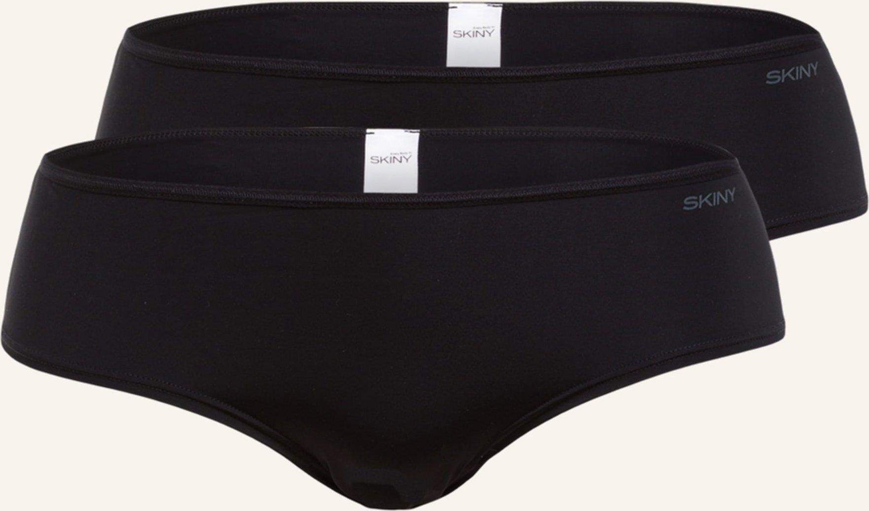 Skiny 2er-Pack Panties schwarz