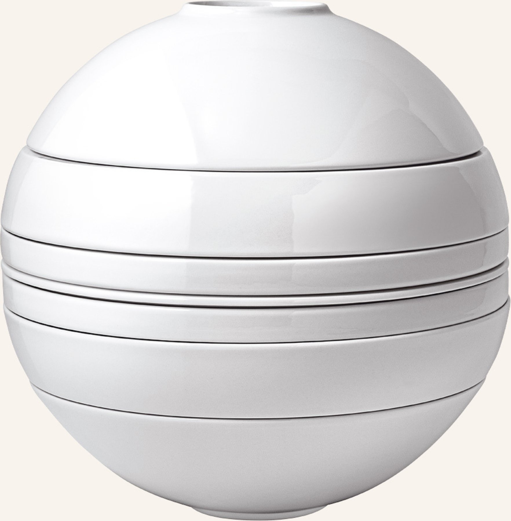 Villeroy & Boch La Boule White Iconic 7tlg. Set weiss