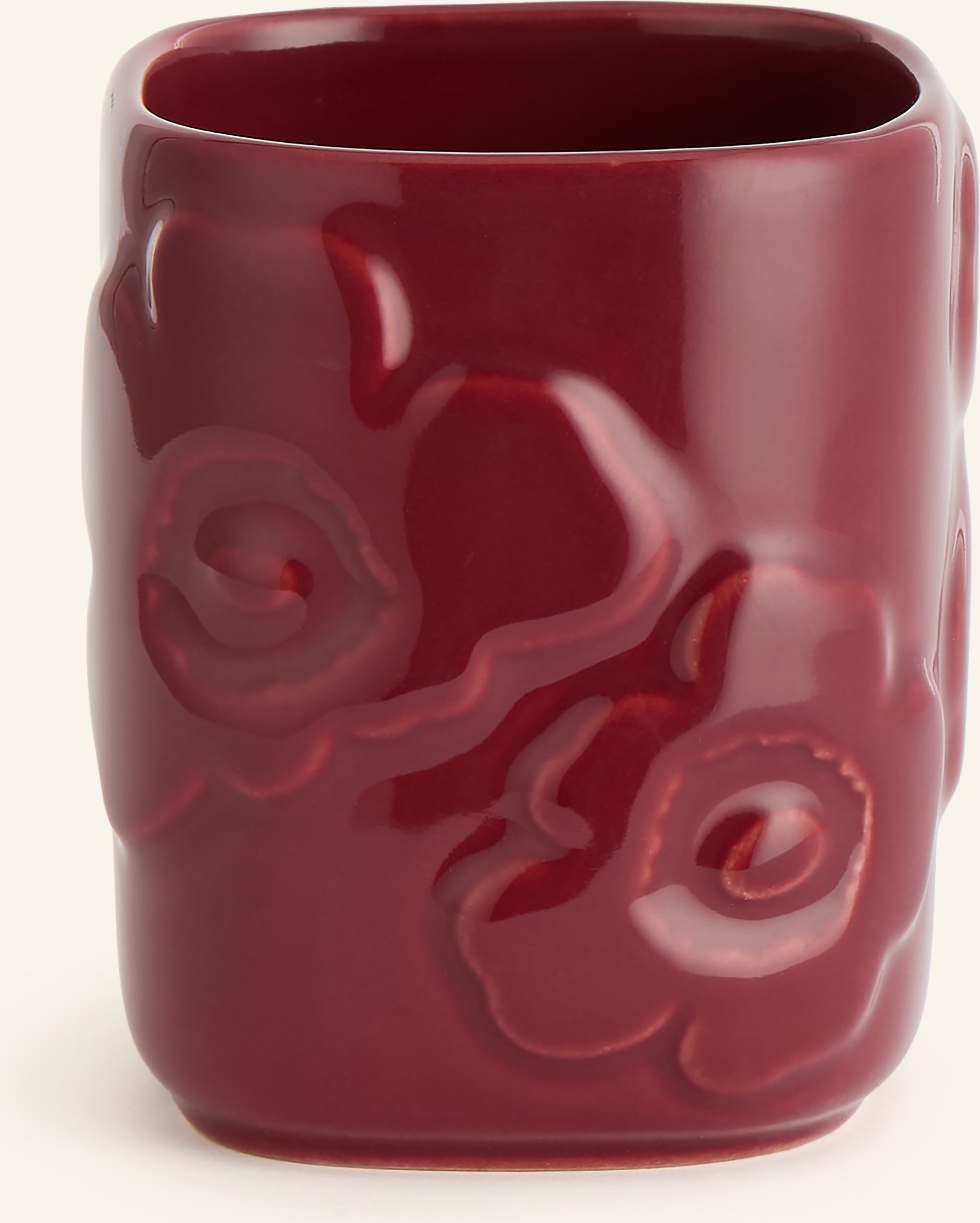 Marimekko Zahnputzbecher Unikko rot
