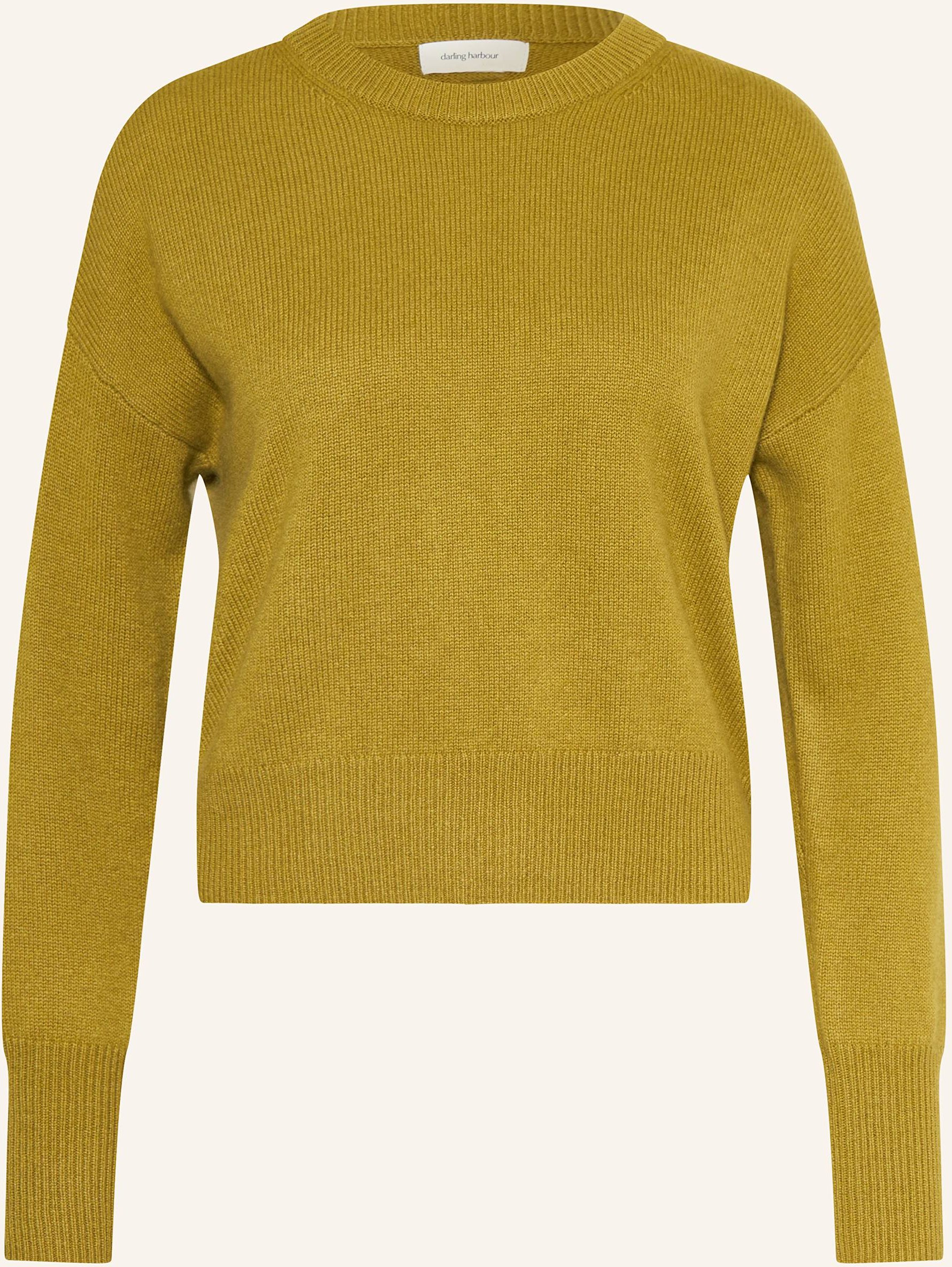 Darling Harbour Cashmere-Pullover gelb