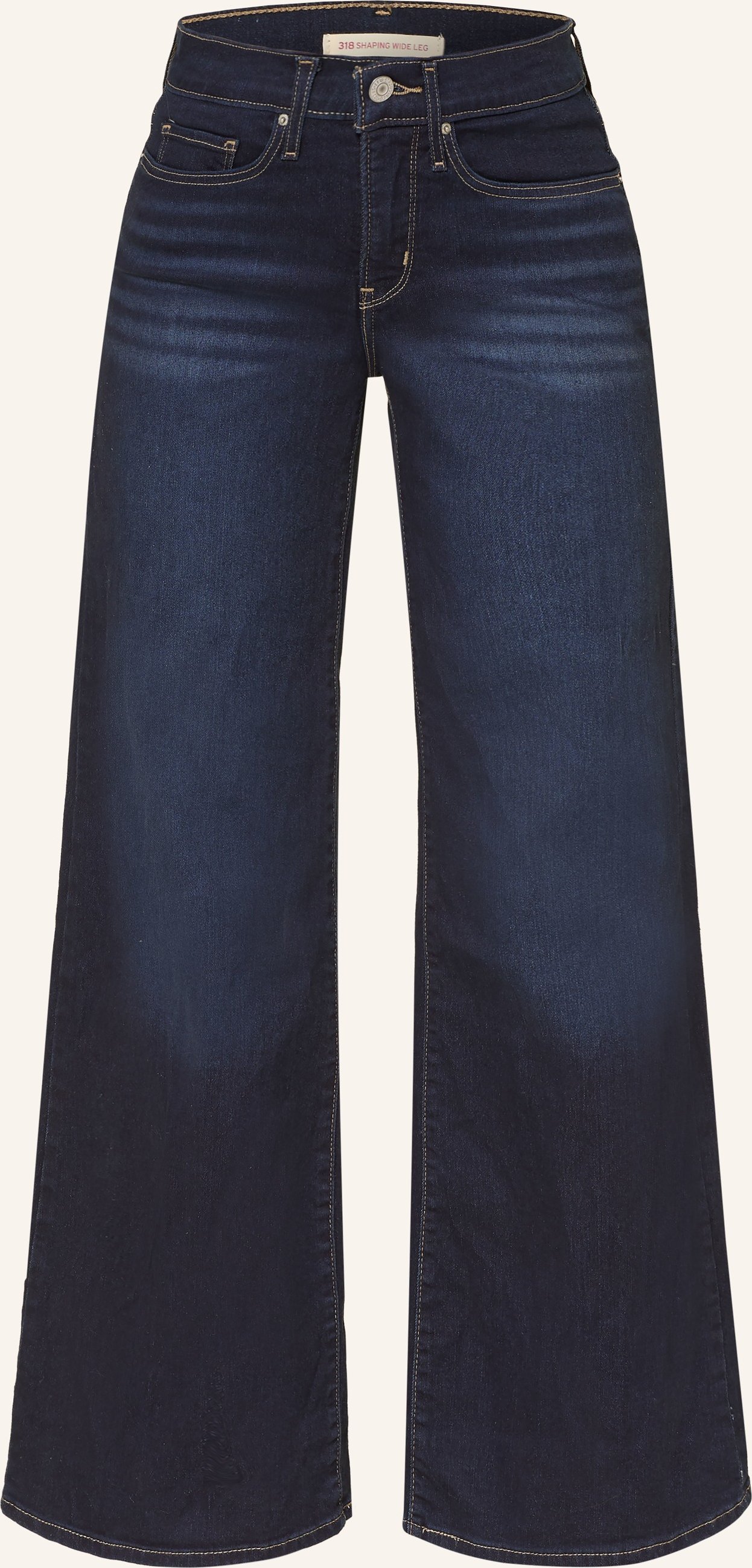 Levi's® Wide Leg Jeans 318 Shaping blau