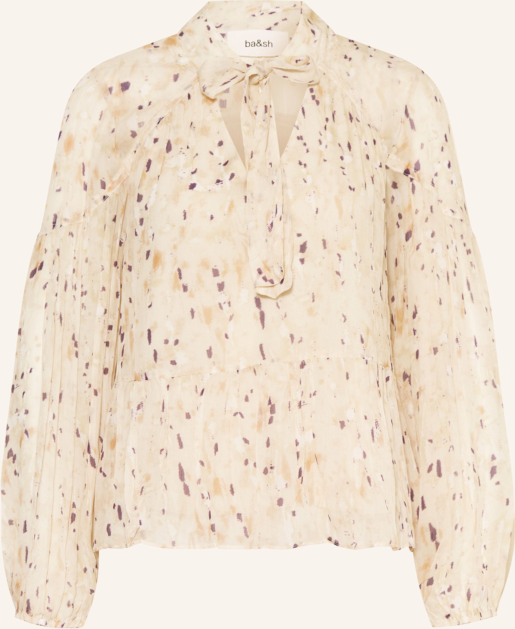 Thumbnail - Ba&Sh Schluppenbluse Kamala beige