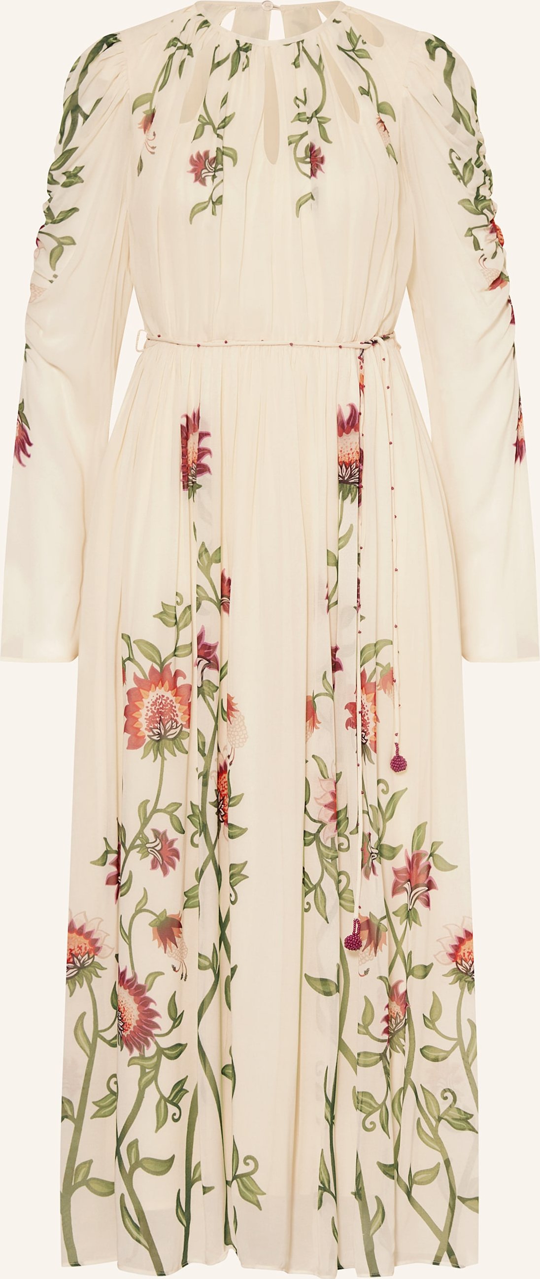 Farm Rio Cocktailkleid Romantic Nature beige