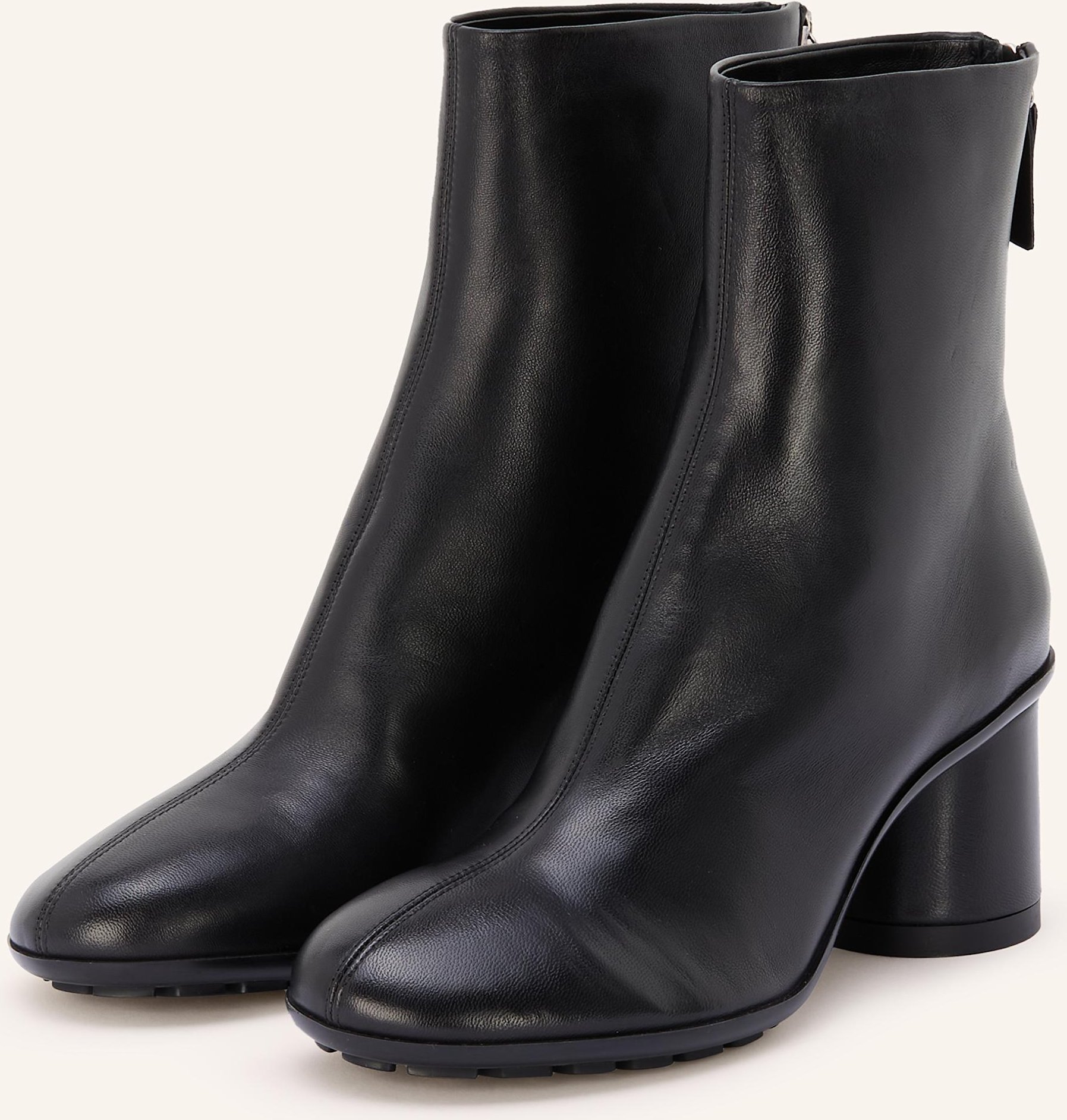 Thumbnail - Agl Stiefeletten Curvy Bootie schwarz
