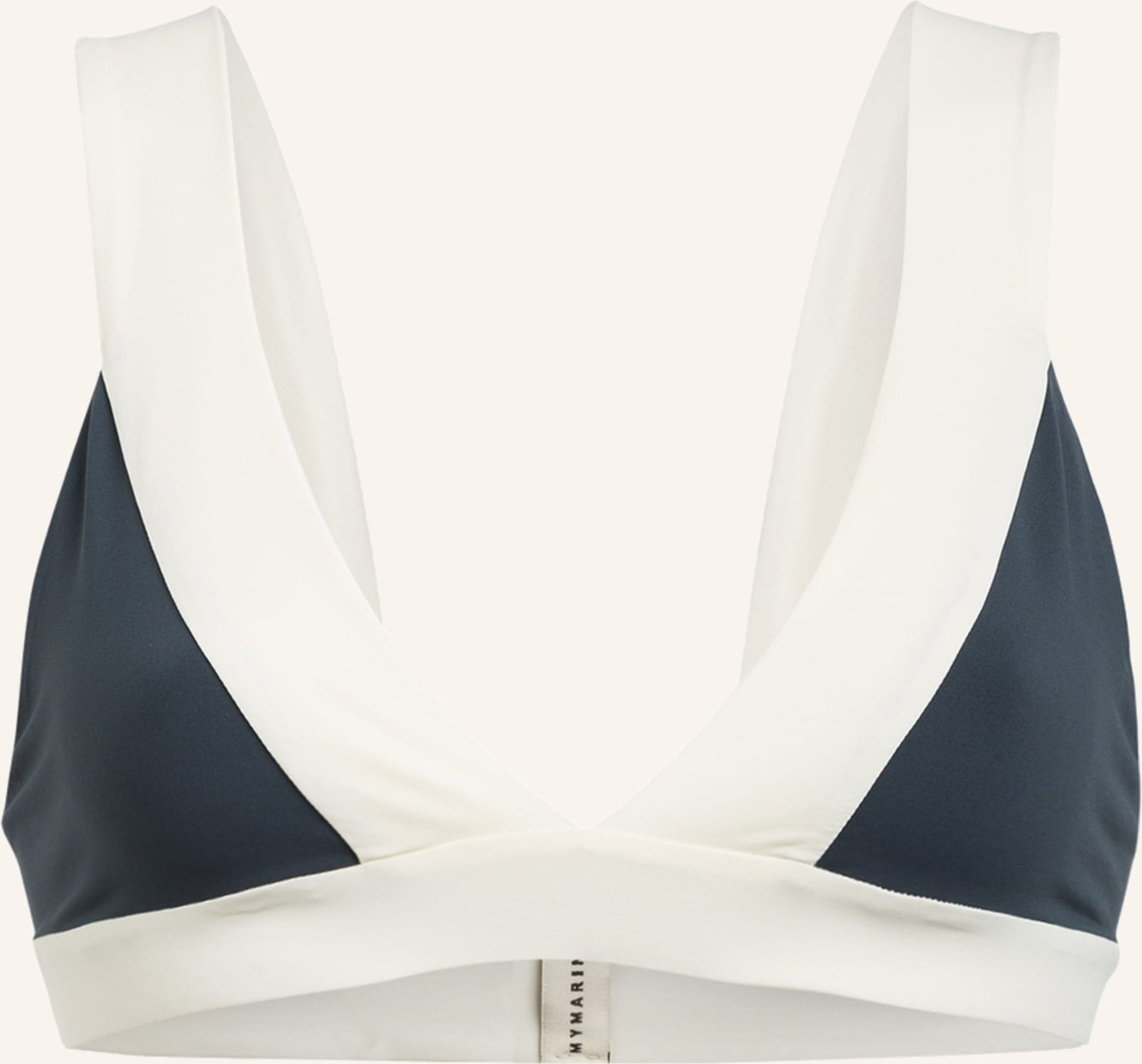 Mymarini Bustier-Bikini-Top Lady Zum Wenden Mit Uv-Schutz 50+ schwarz