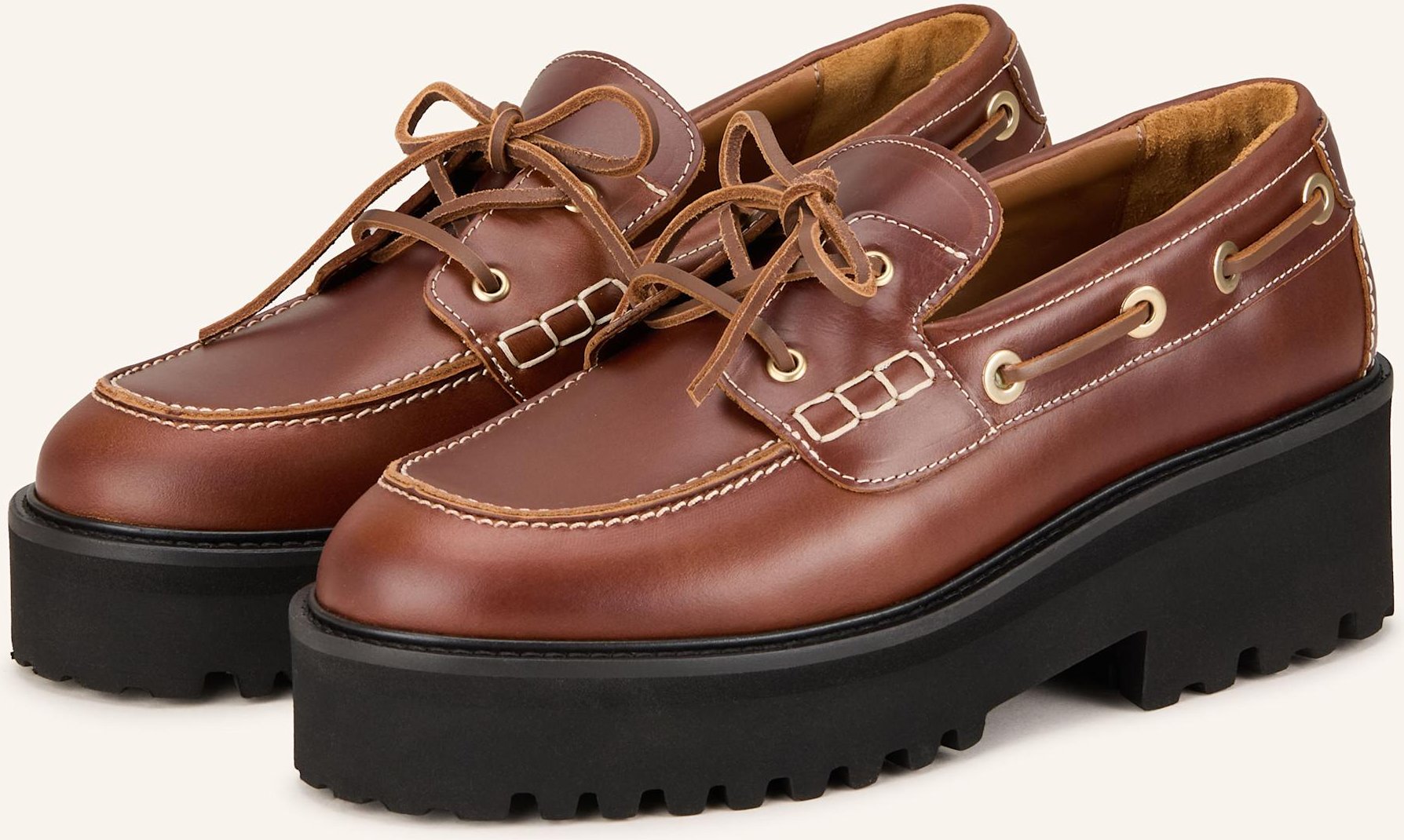 Thumbnail - Maje Bootsschuhe braun
