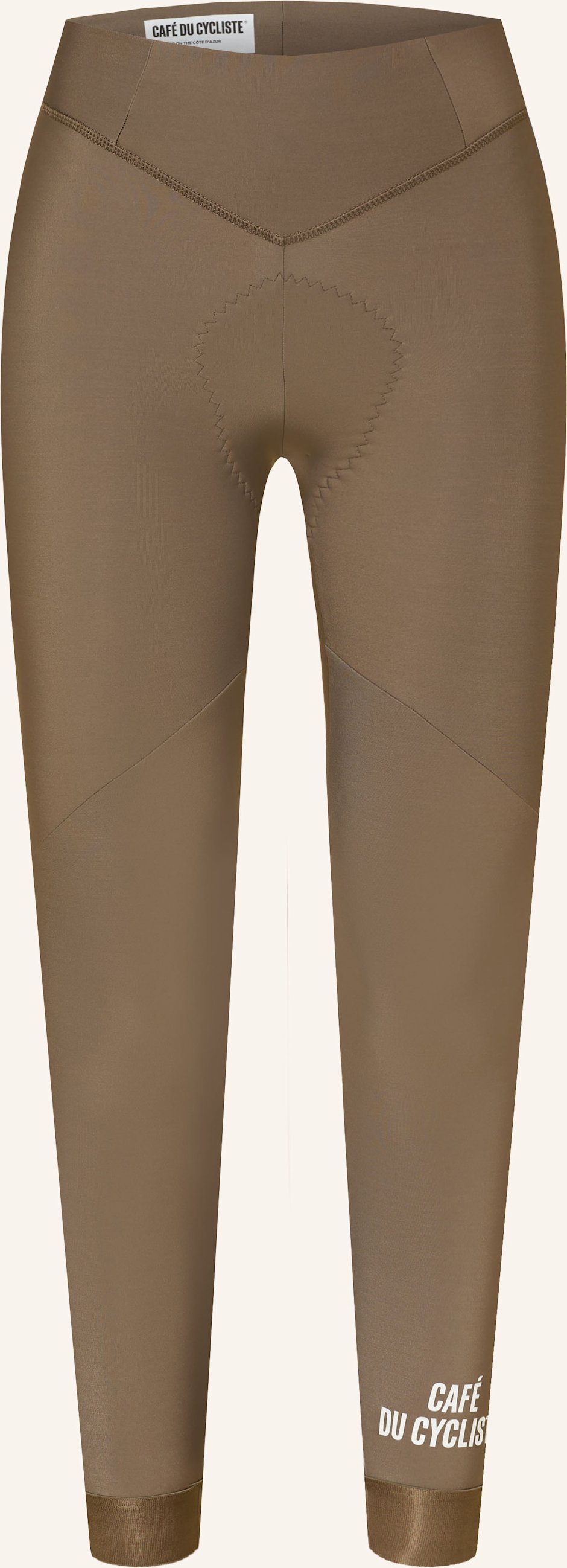 Café Du Cycliste Thermo-Radhose Theresa Mit Gepolstertem Einsatz braun