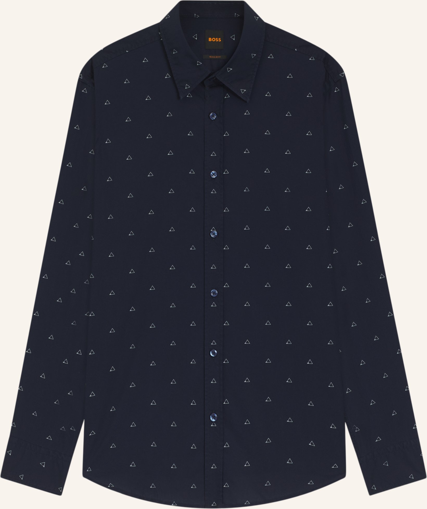 Boss Casual Hemd Relegant_6_M Regular Fit blau