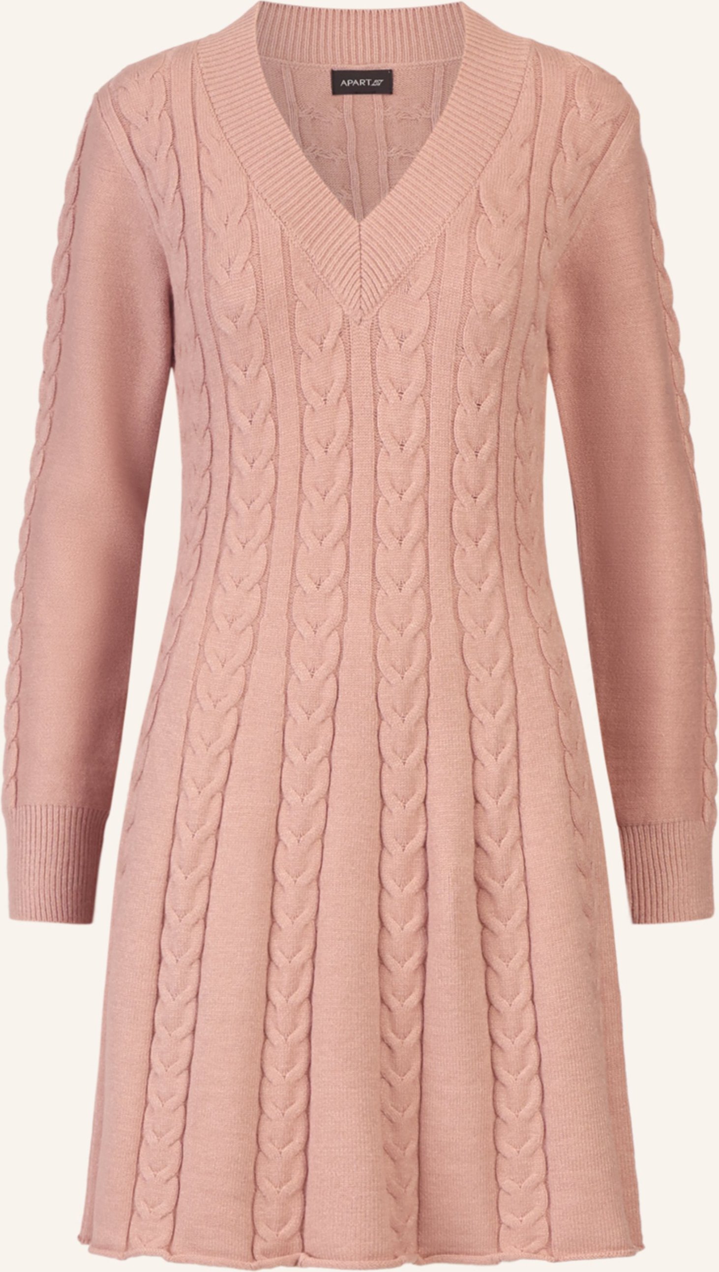 Apart Strickkleid lila