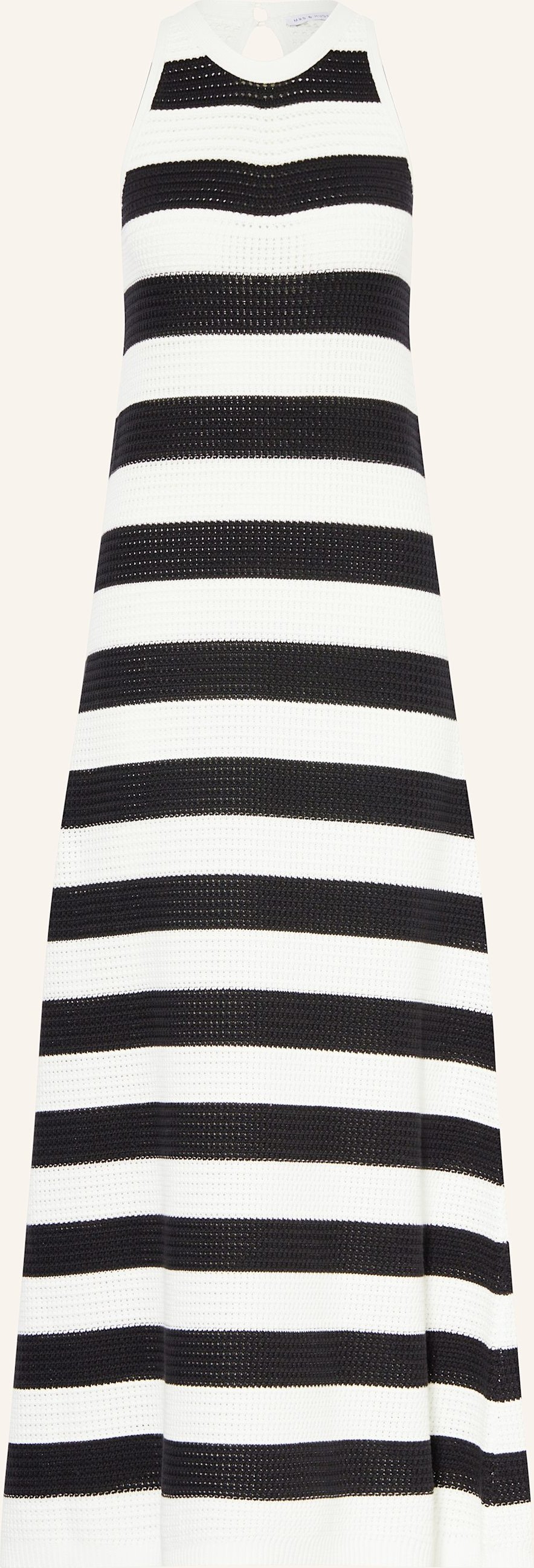 Mrs & Hugs Strickkleid schwarz