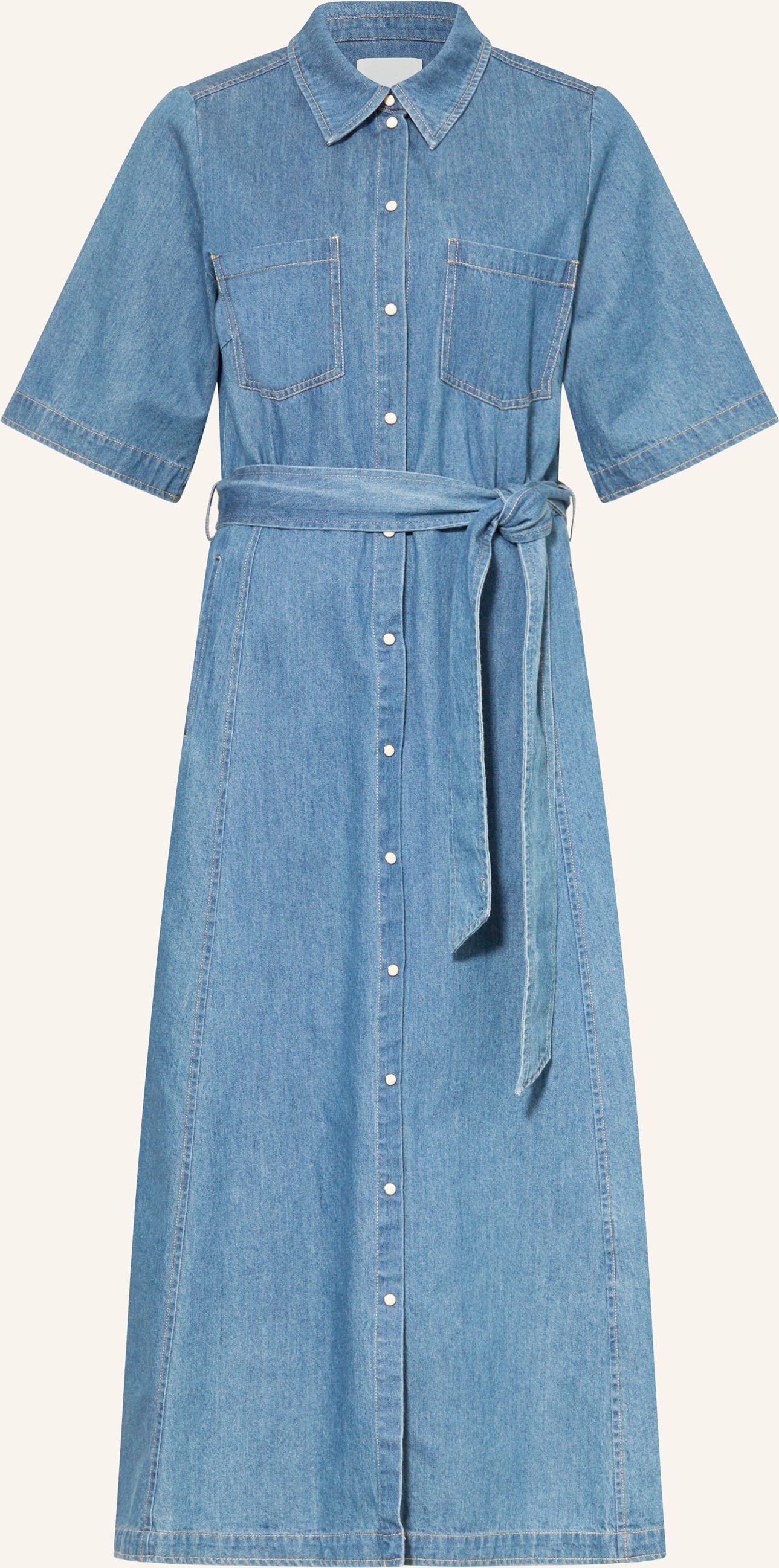 Part Two Jeanskleid Amapw blau